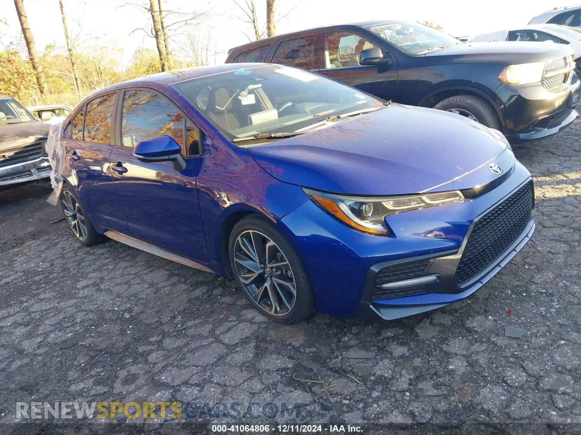 1 Photograph of a damaged car 5YFP4RCE2LP001305 TOYOTA COROLLA 2020
