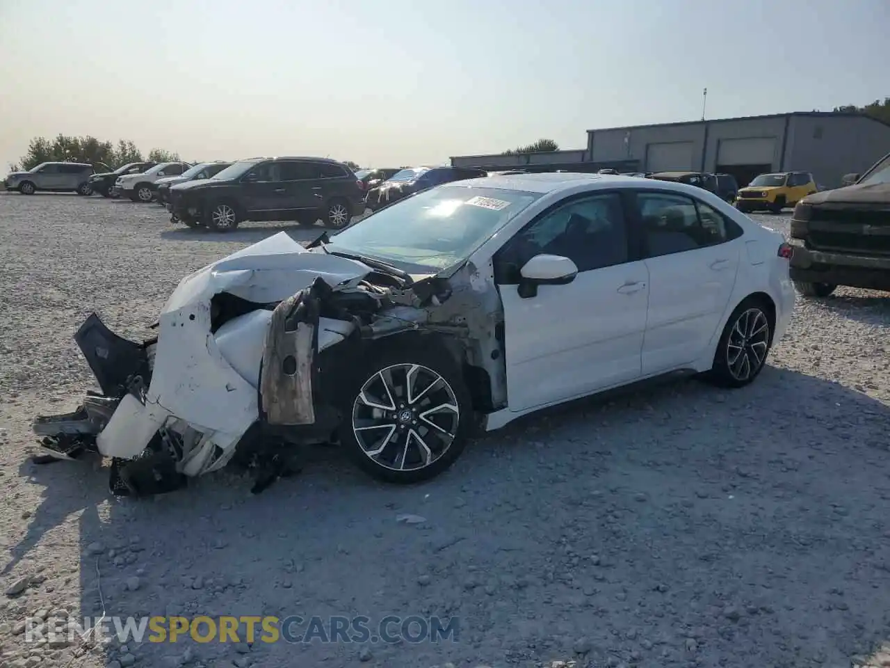 1 Photograph of a damaged car 5YFP4RCE2LP030982 TOYOTA COROLLA 2020
