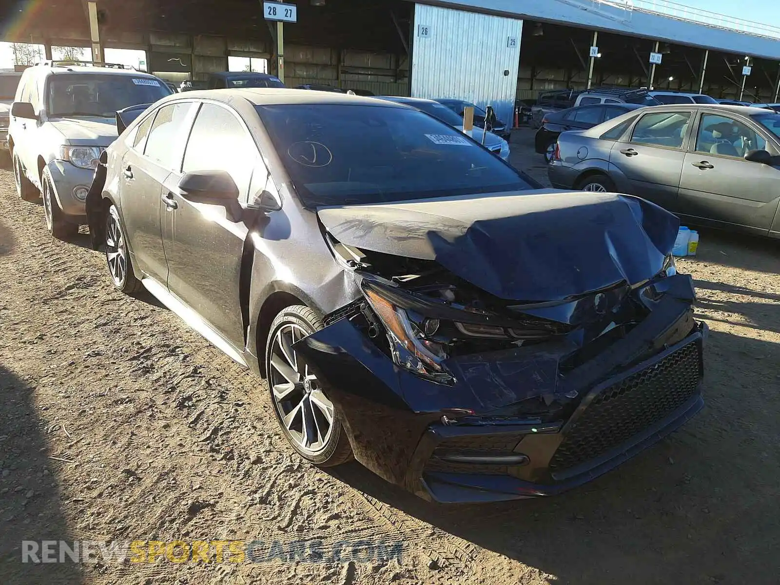 1 Photograph of a damaged car 5YFP4RCE2LP041156 TOYOTA COROLLA 2020