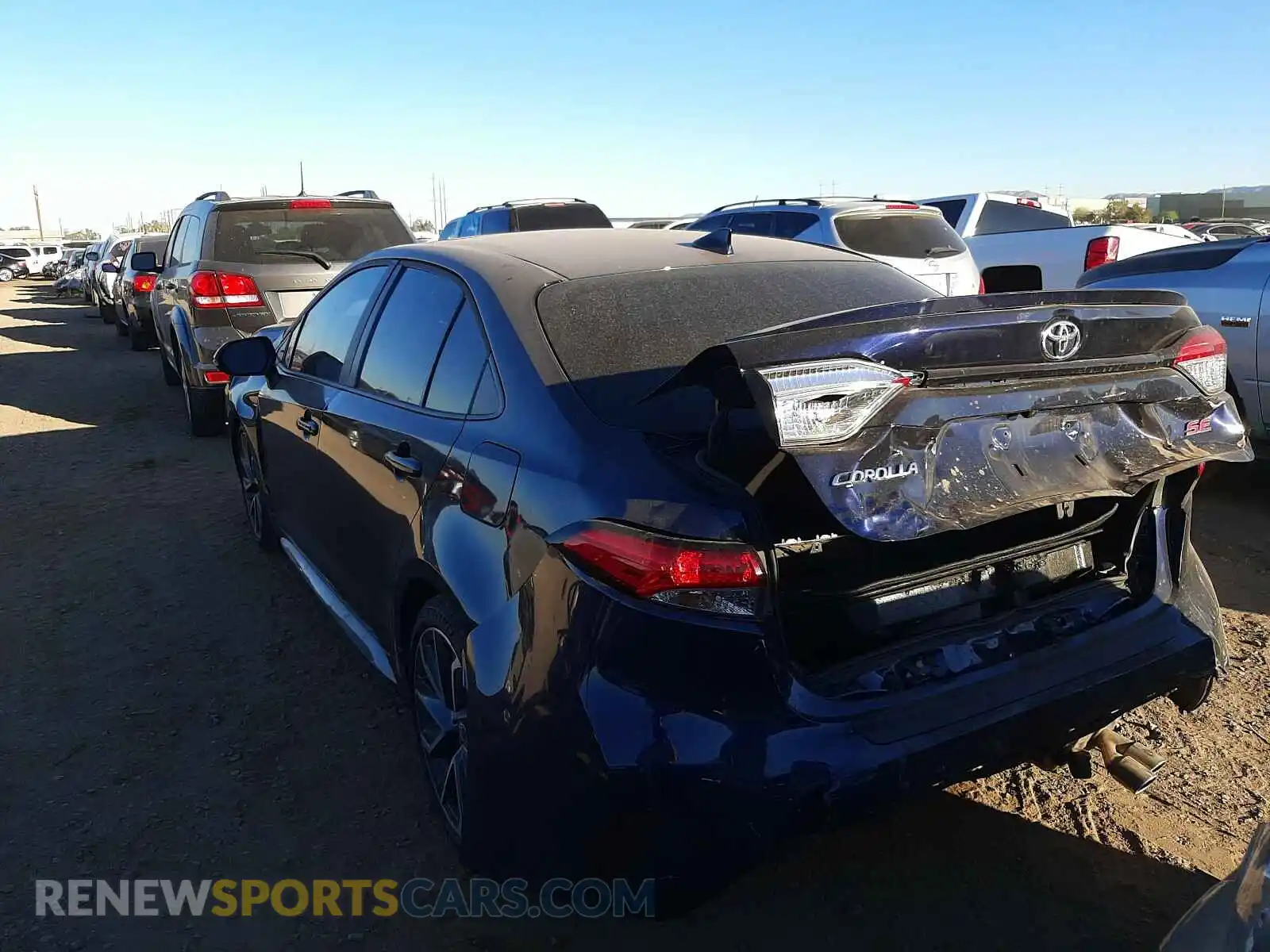 3 Photograph of a damaged car 5YFP4RCE2LP041156 TOYOTA COROLLA 2020