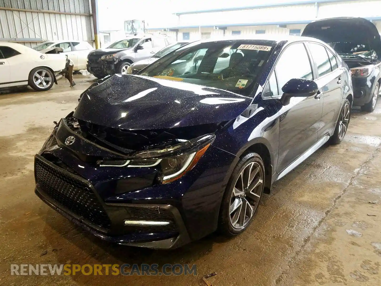 2 Photograph of a damaged car 5YFP4RCE3LP013270 TOYOTA COROLLA 2020