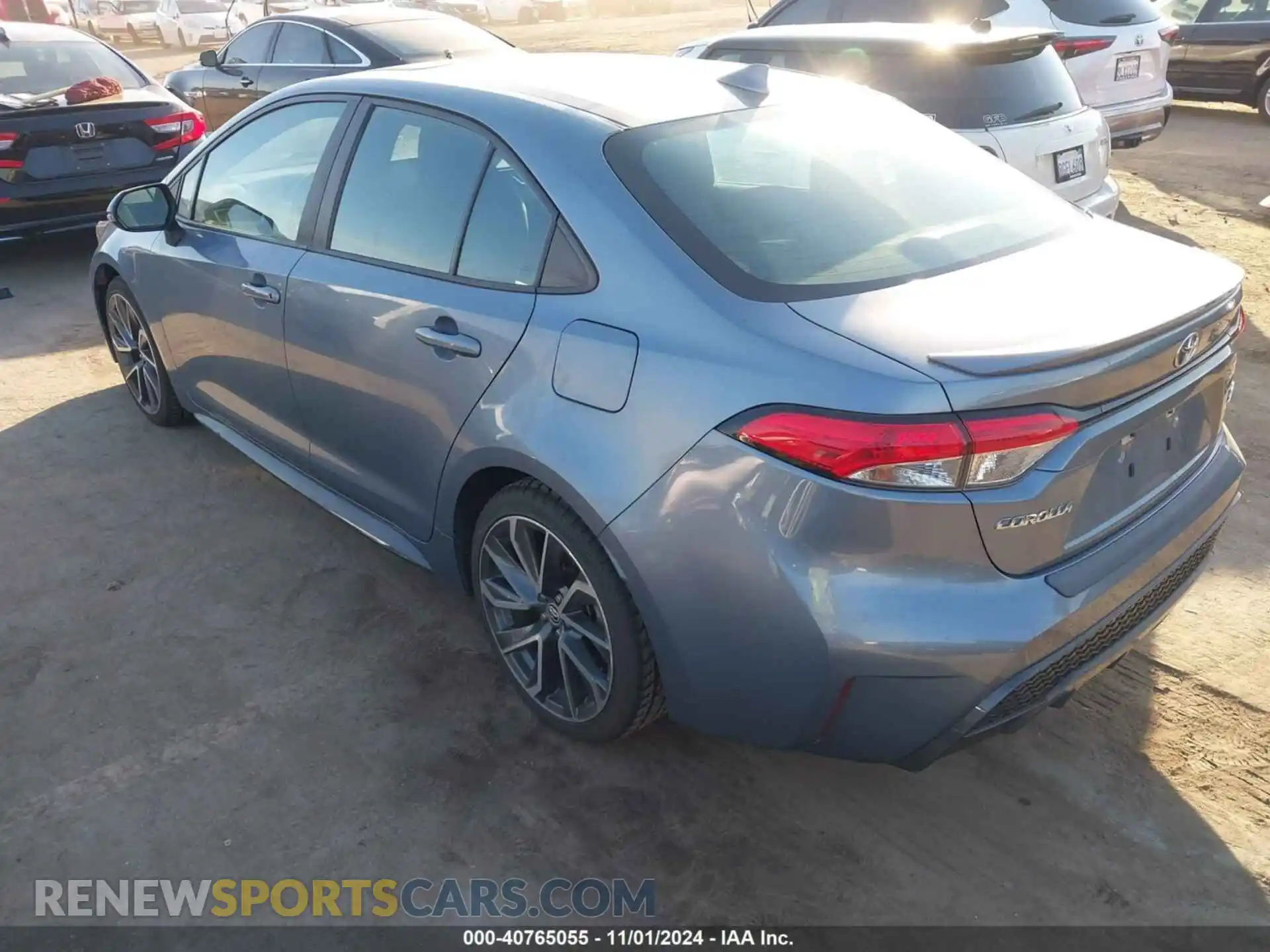 3 Photograph of a damaged car 5YFP4RCE3LP026181 TOYOTA COROLLA 2020