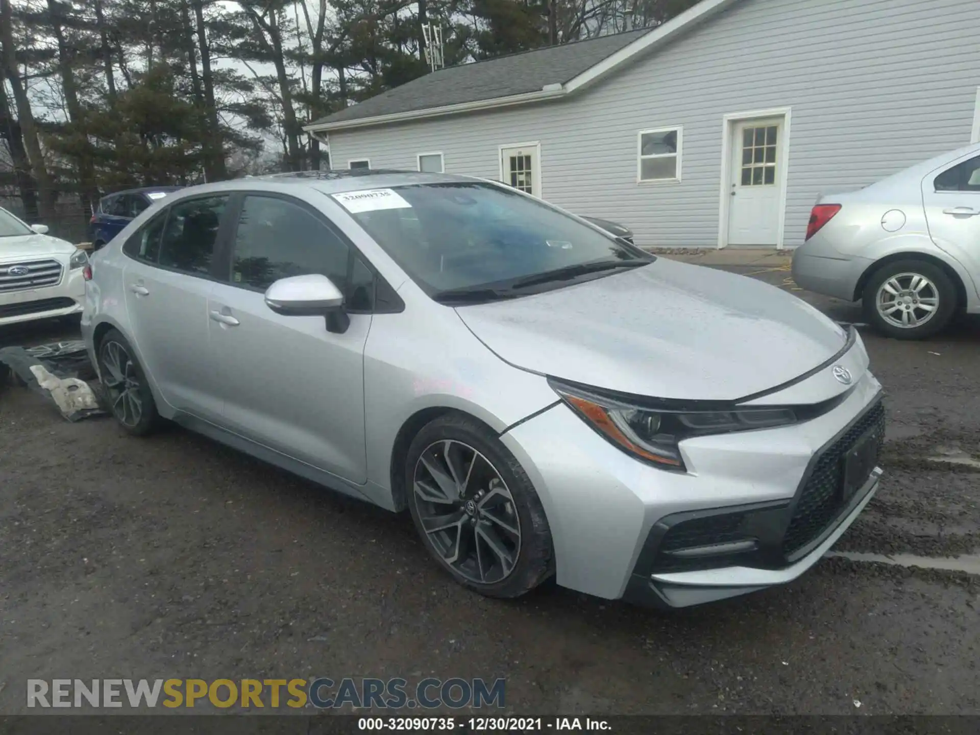 1 Photograph of a damaged car 5YFP4RCE3LP027184 TOYOTA COROLLA 2020