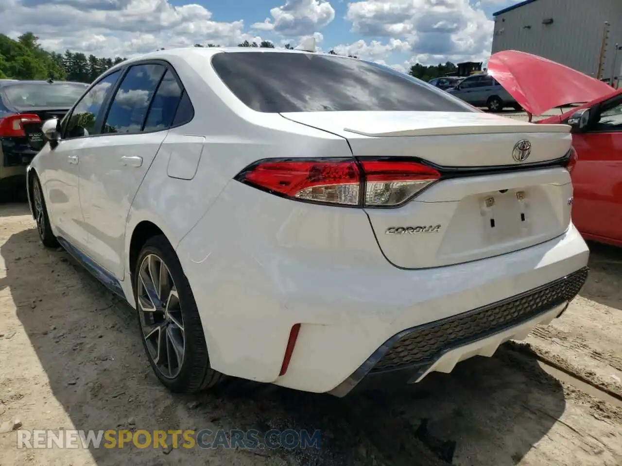 3 Photograph of a damaged car 5YFP4RCE3LP033146 TOYOTA COROLLA 2020