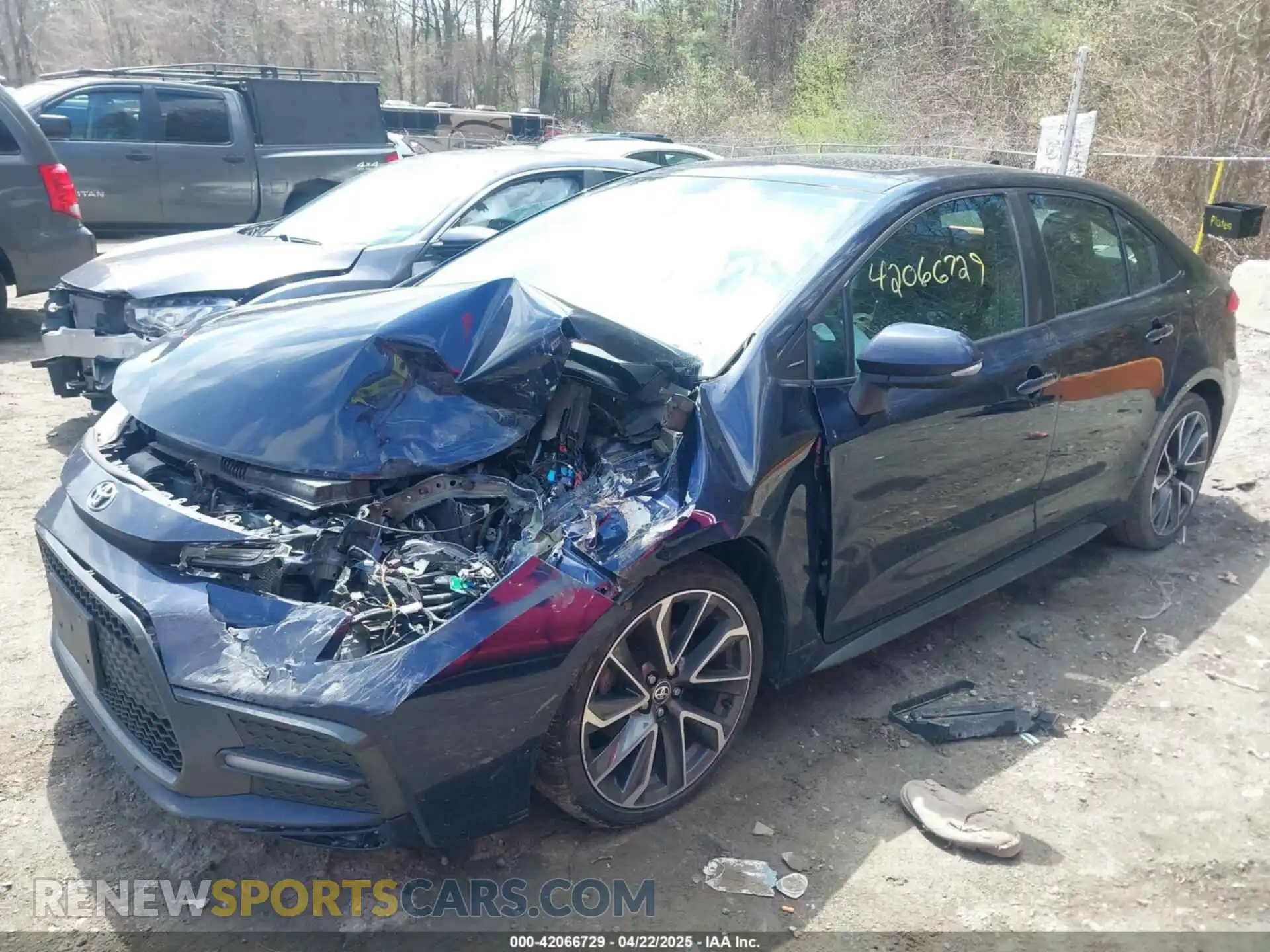 2 Photograph of a damaged car 5YFP4RCE3LP046642 TOYOTA COROLLA 2020
