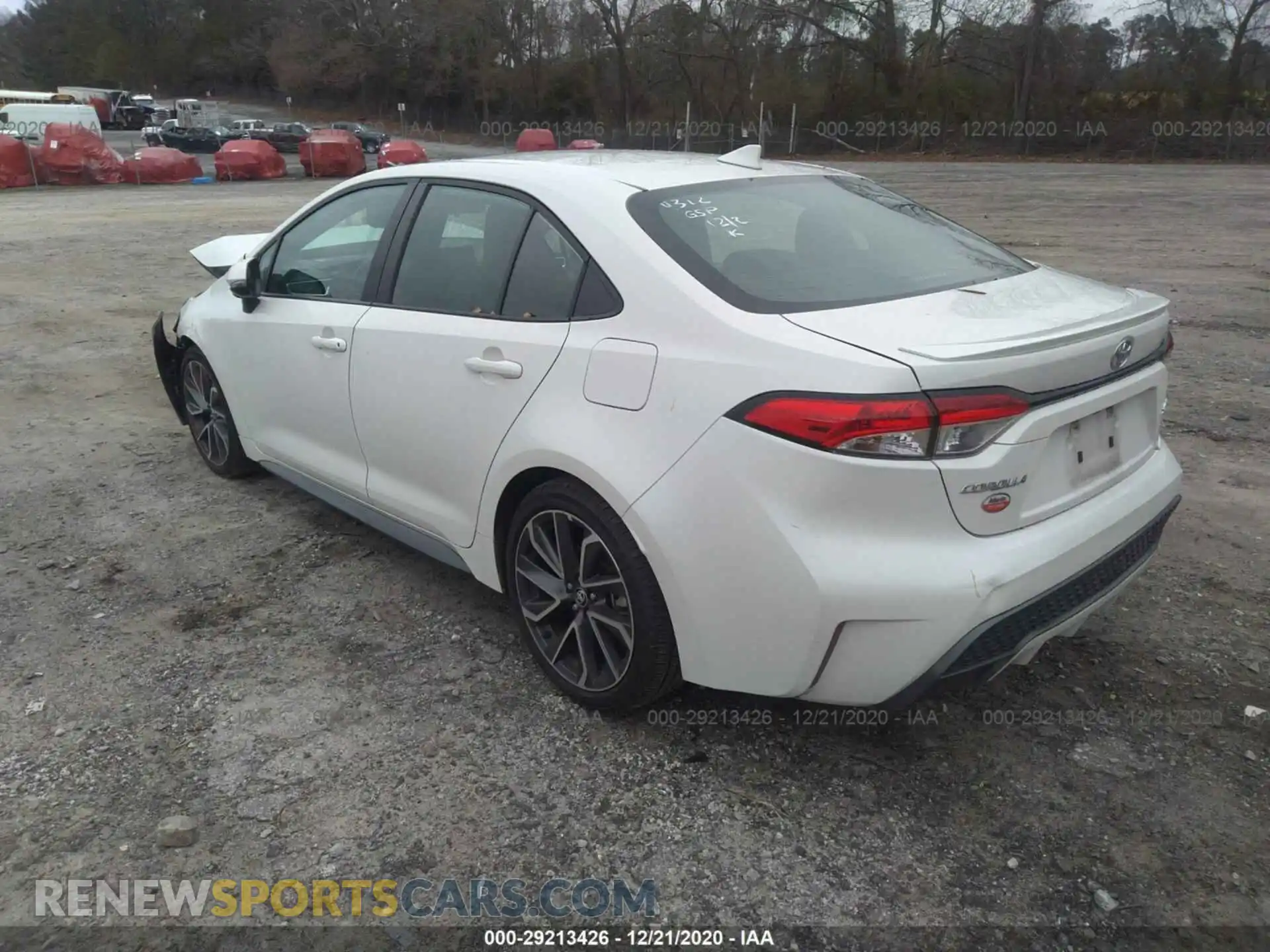 3 Photograph of a damaged car 5YFP4RCE4LP024312 TOYOTA COROLLA 2020