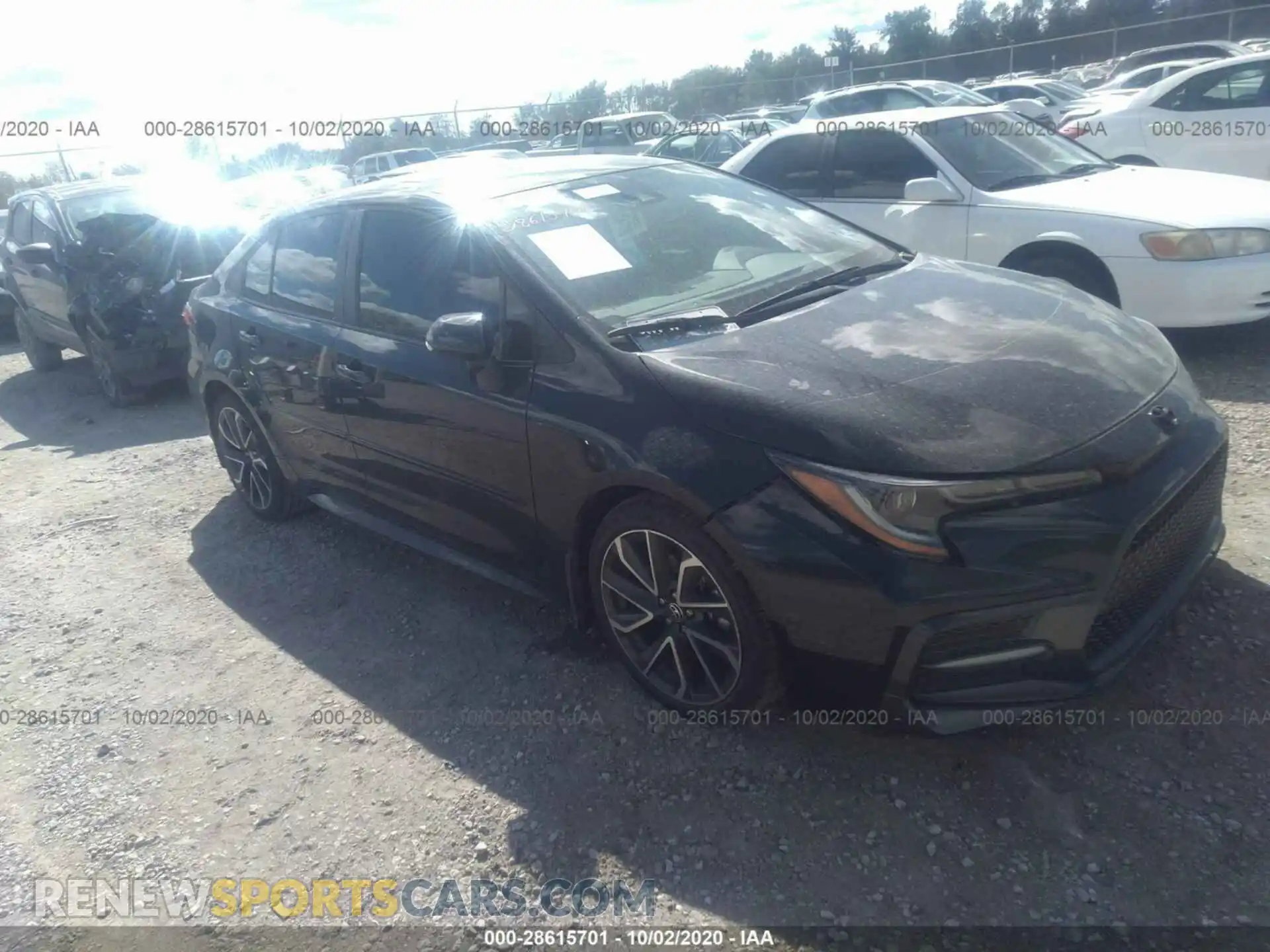 1 Photograph of a damaged car 5YFP4RCE4LP043734 TOYOTA COROLLA 2020