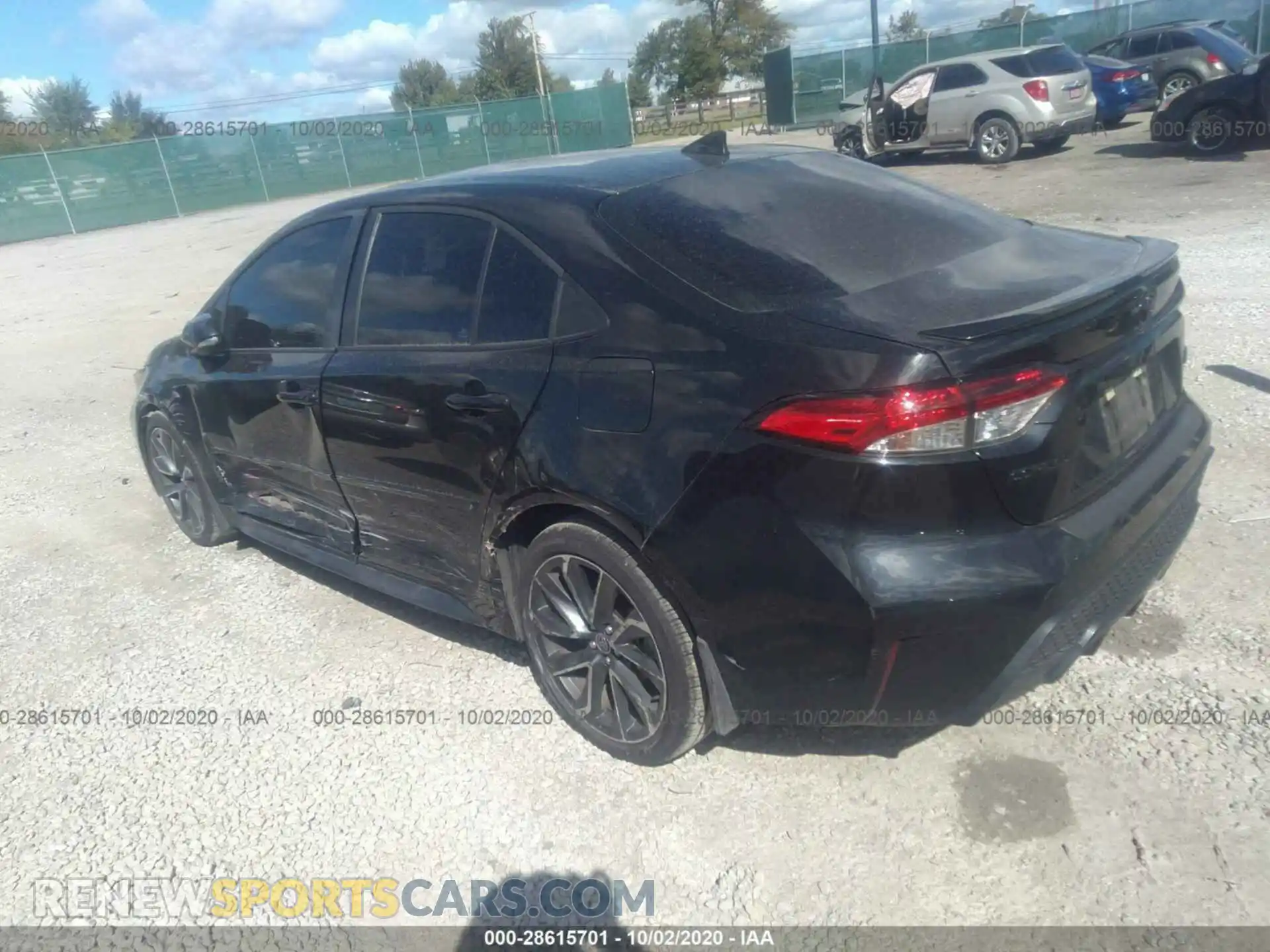 3 Photograph of a damaged car 5YFP4RCE4LP043734 TOYOTA COROLLA 2020