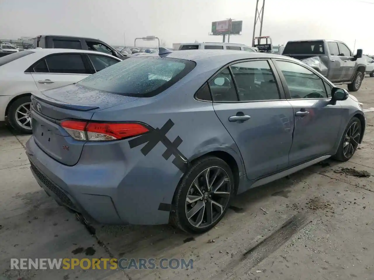 3 Photograph of a damaged car 5YFP4RCE5LP012427 TOYOTA COROLLA 2020
