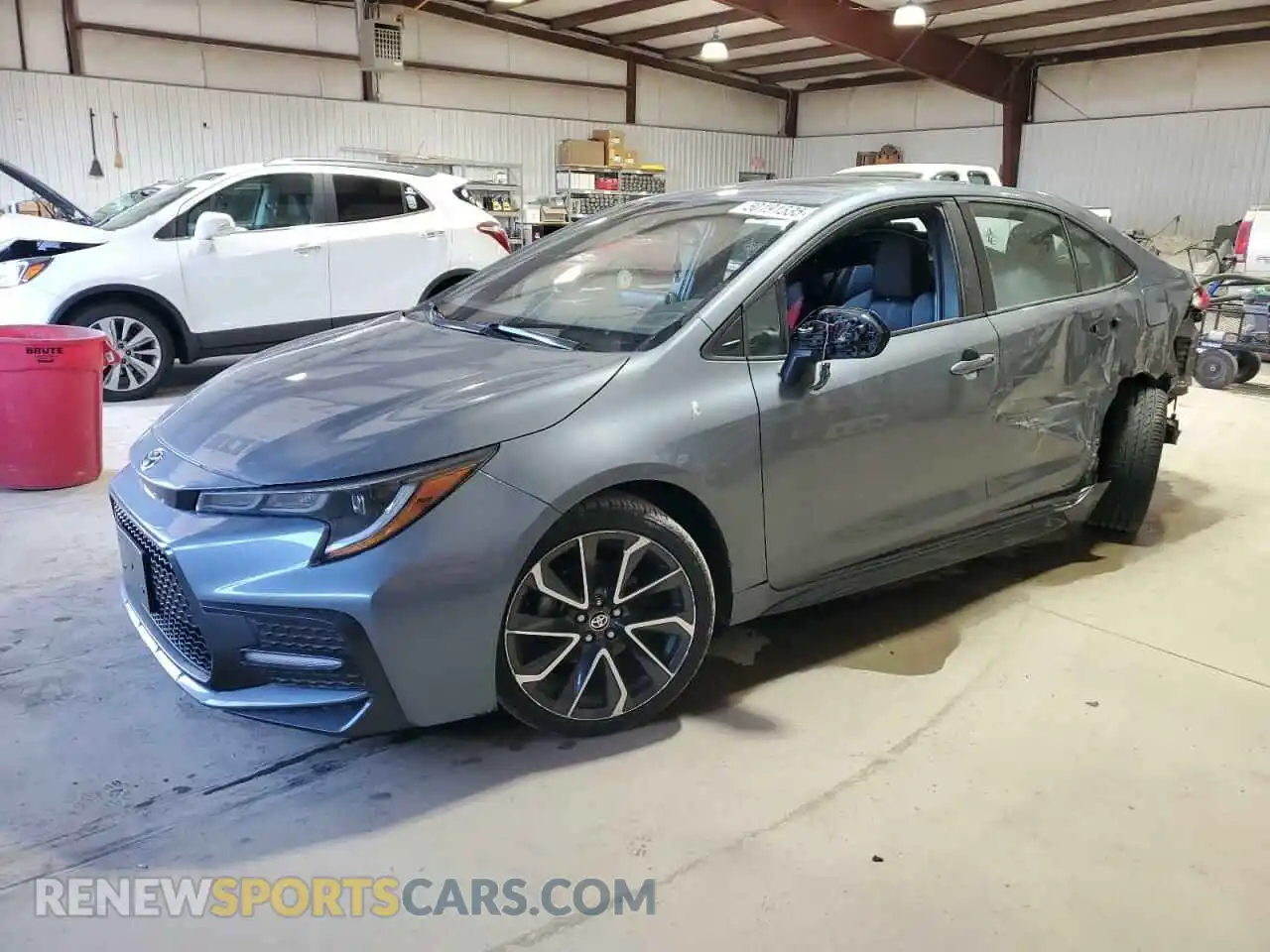 1 Photograph of a damaged car 5YFP4RCE5LP014033 TOYOTA COROLLA 2020