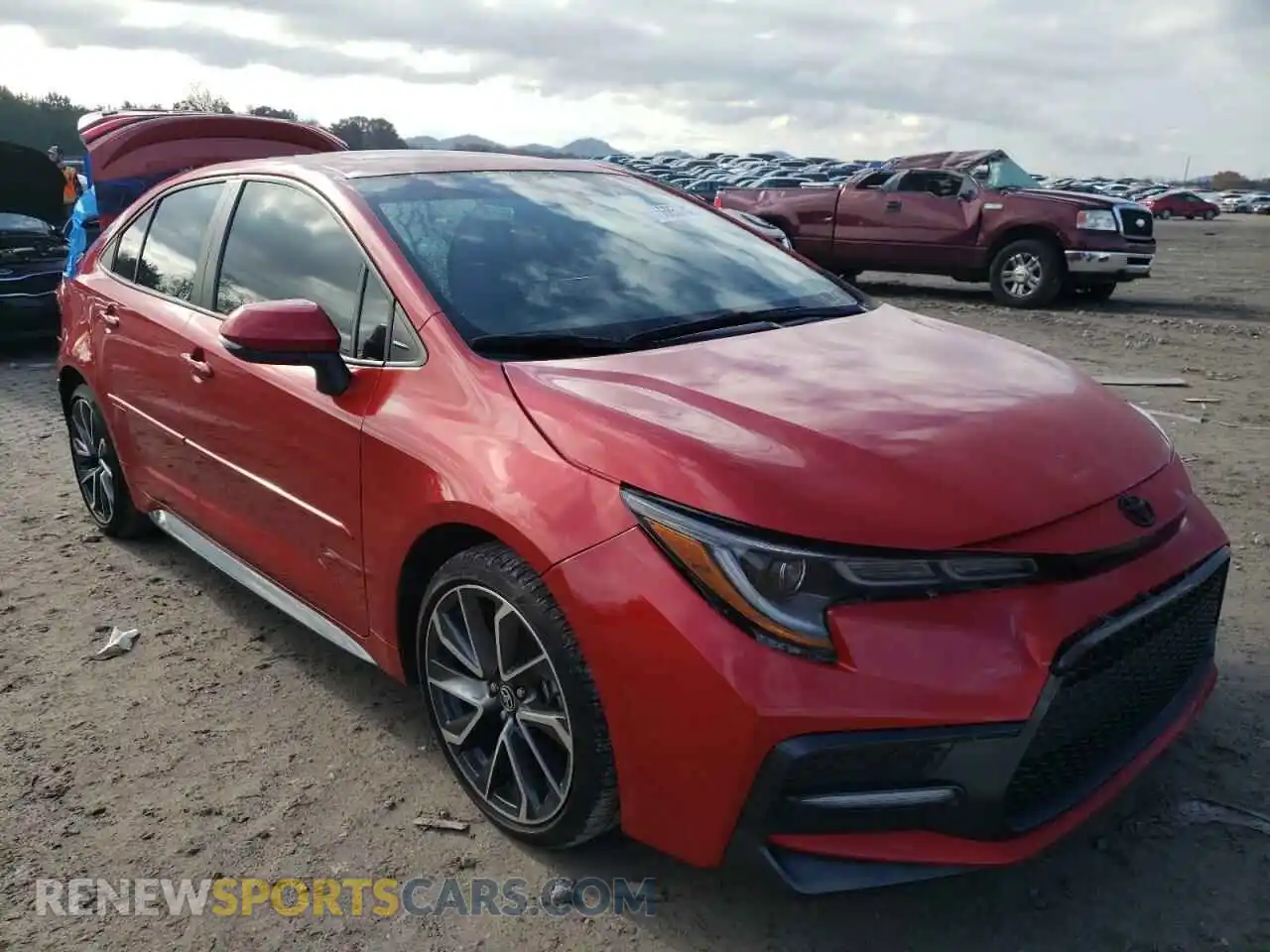 1 fotografías del automóvil dañado 5YFP4RCE5LP042737 TOYOTA COROLLA 2020