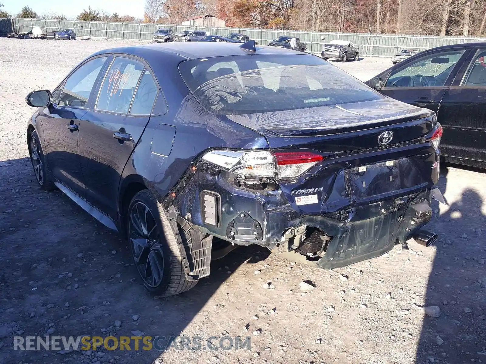 3 Photograph of a damaged car 5YFP4RCE6LP040754 TOYOTA COROLLA 2020