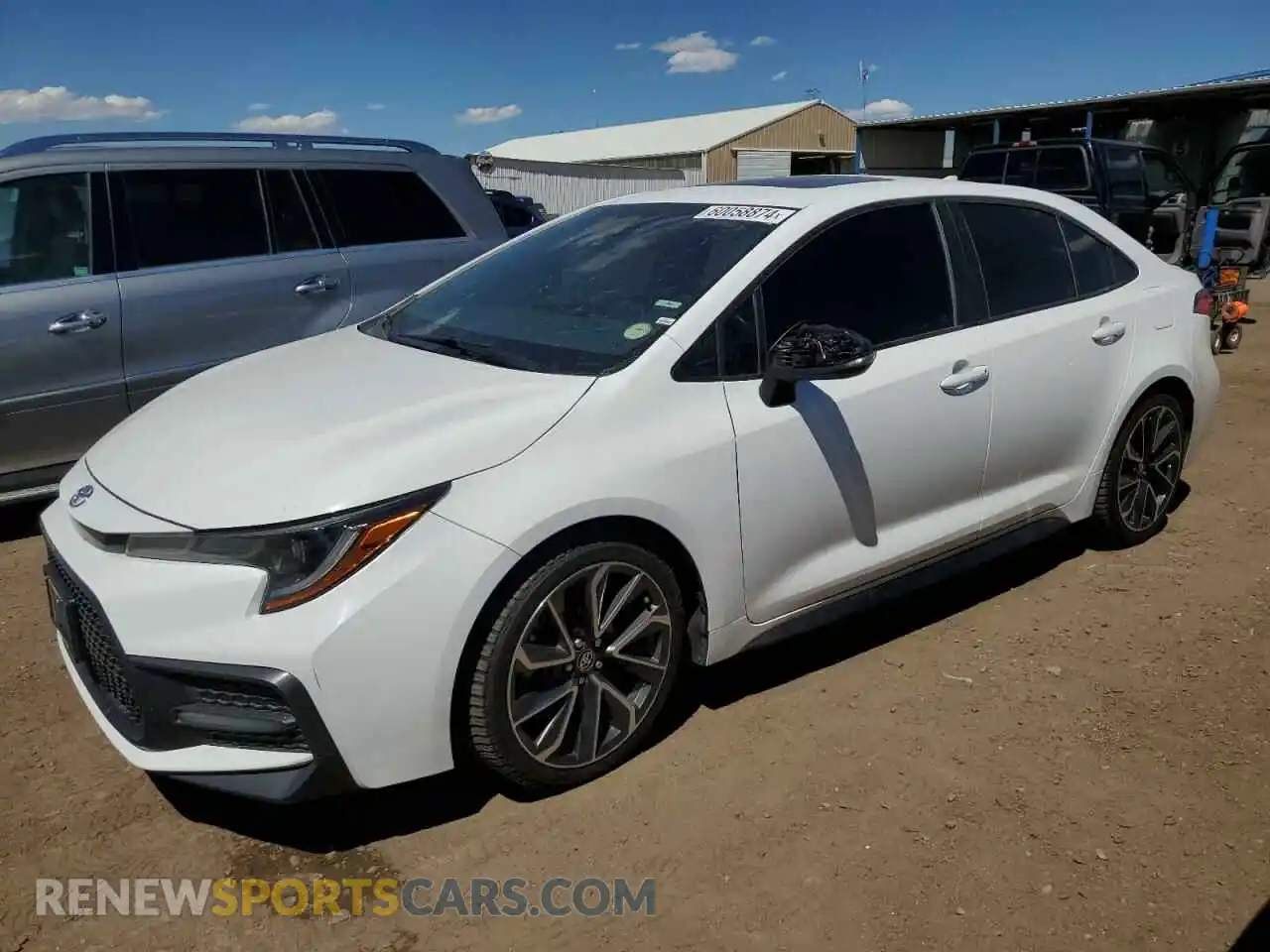 1 Photograph of a damaged car 5YFP4RCE7LP002711 TOYOTA COROLLA 2020