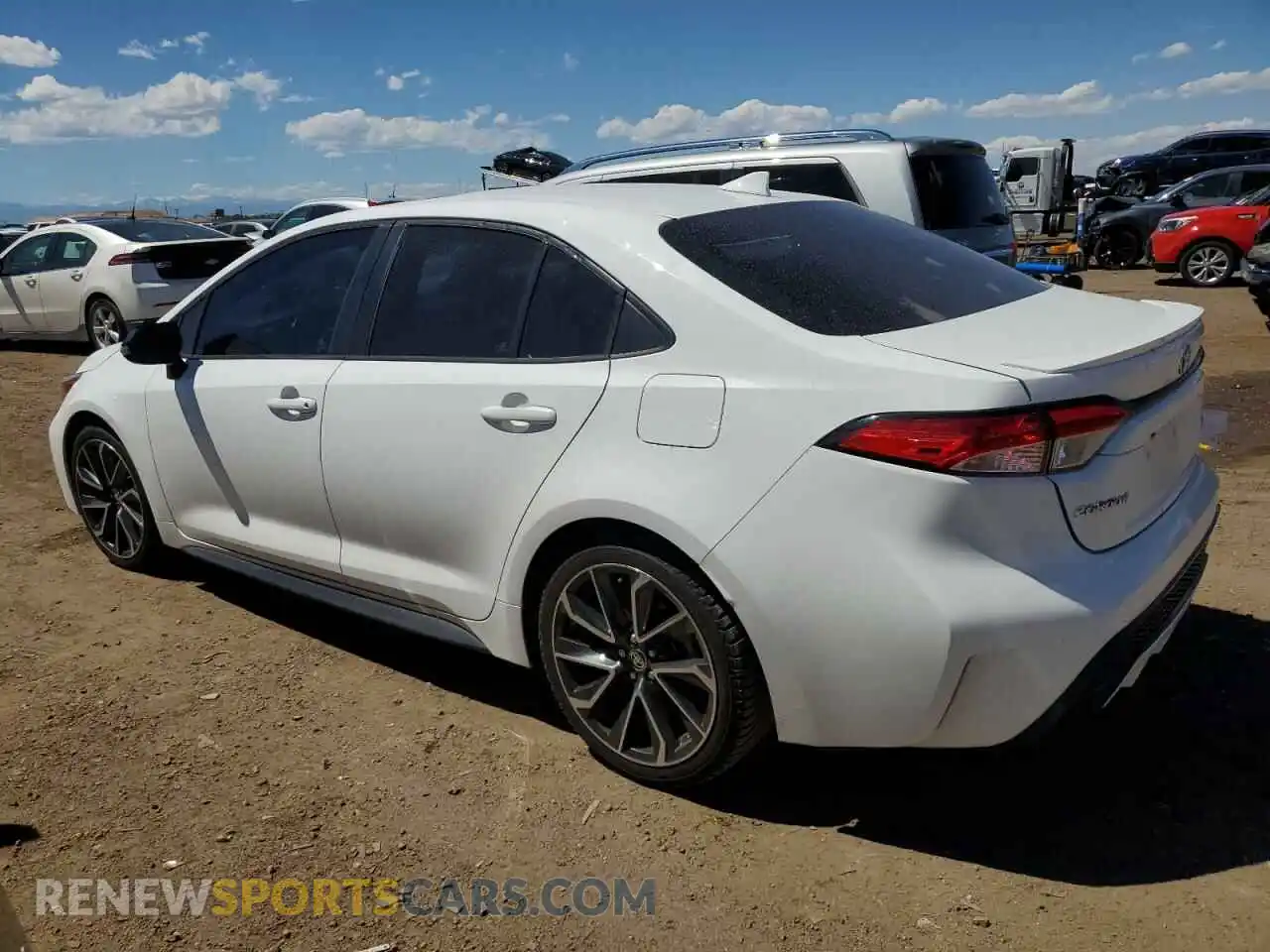 2 Photograph of a damaged car 5YFP4RCE7LP002711 TOYOTA COROLLA 2020