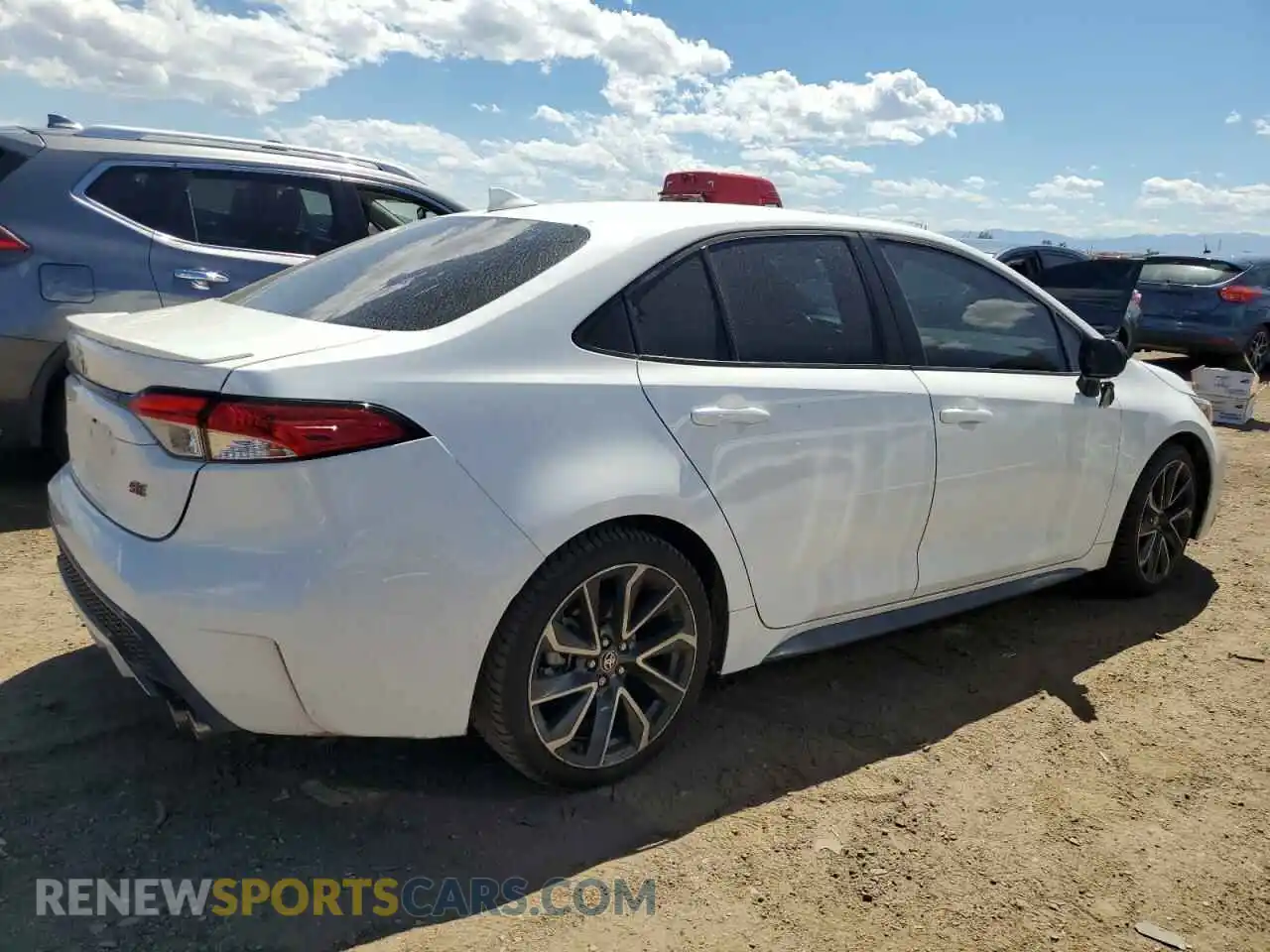 3 Photograph of a damaged car 5YFP4RCE7LP002711 TOYOTA COROLLA 2020