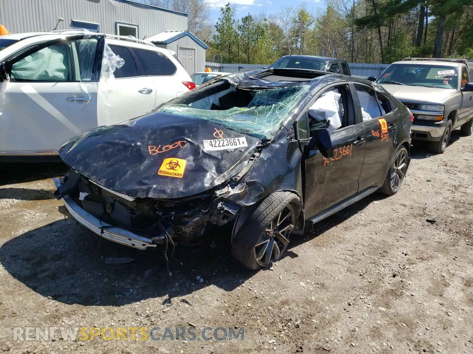 2 Photograph of a damaged car 5YFP4RCE7LP014549 TOYOTA COROLLA 2020