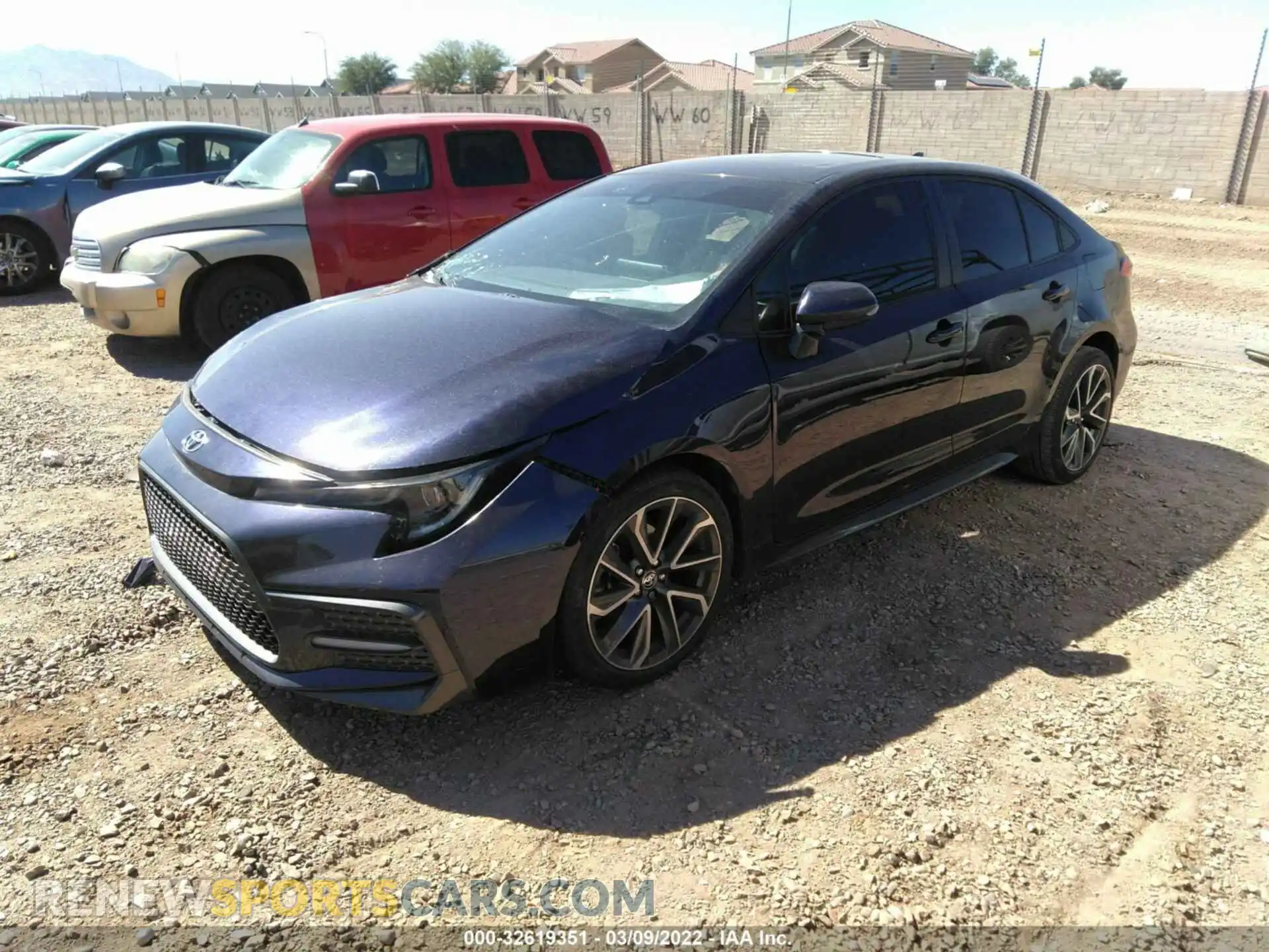 2 Photograph of a damaged car 5YFP4RCE7LP018231 TOYOTA COROLLA 2020