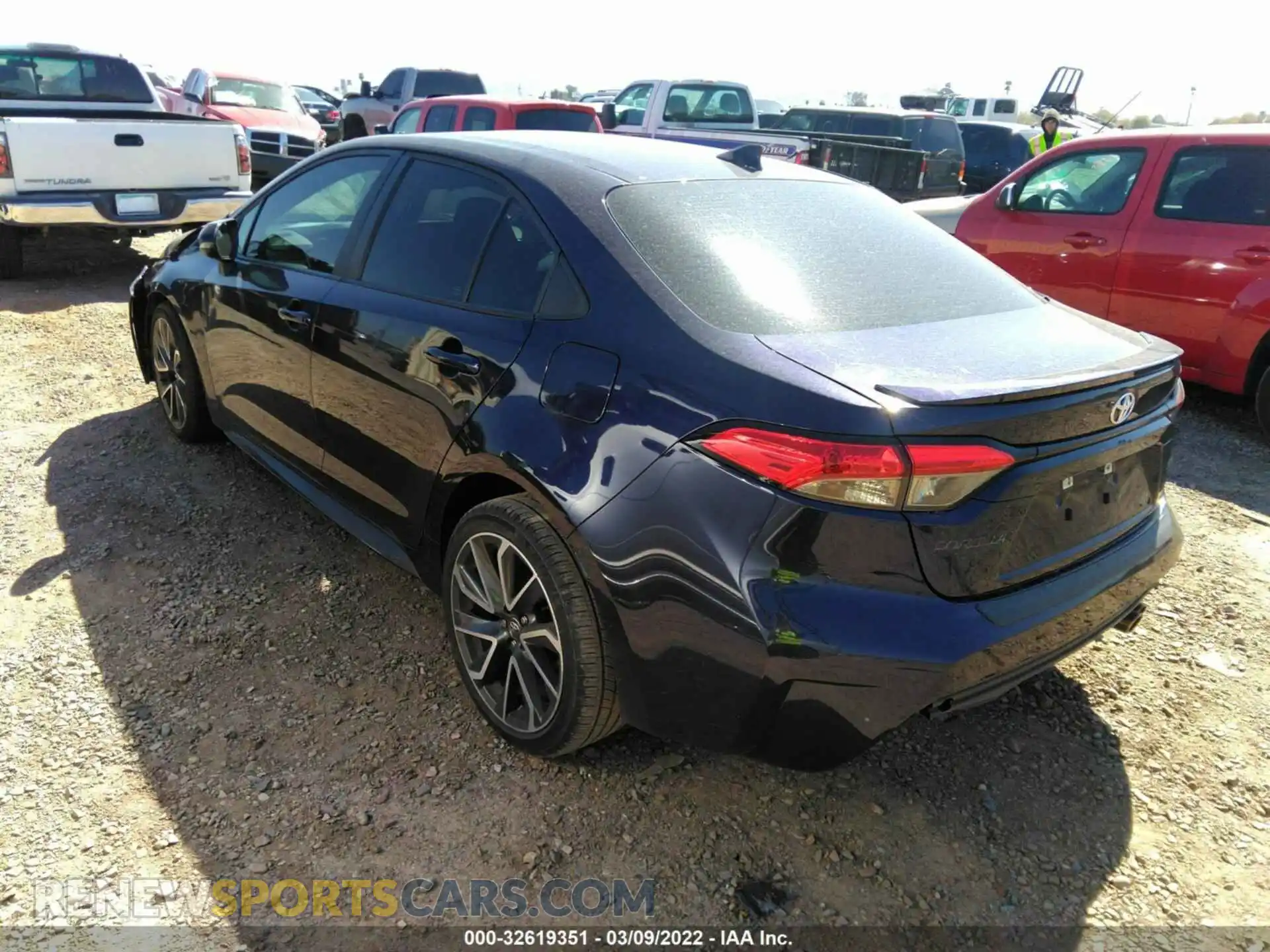 3 Photograph of a damaged car 5YFP4RCE7LP018231 TOYOTA COROLLA 2020