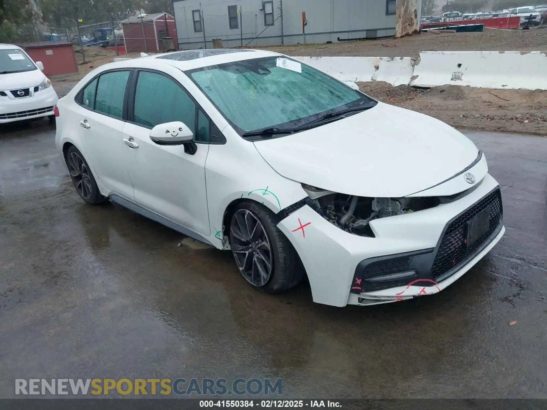 1 Photograph of a damaged car 5YFP4RCE7LP041525 TOYOTA COROLLA 2020