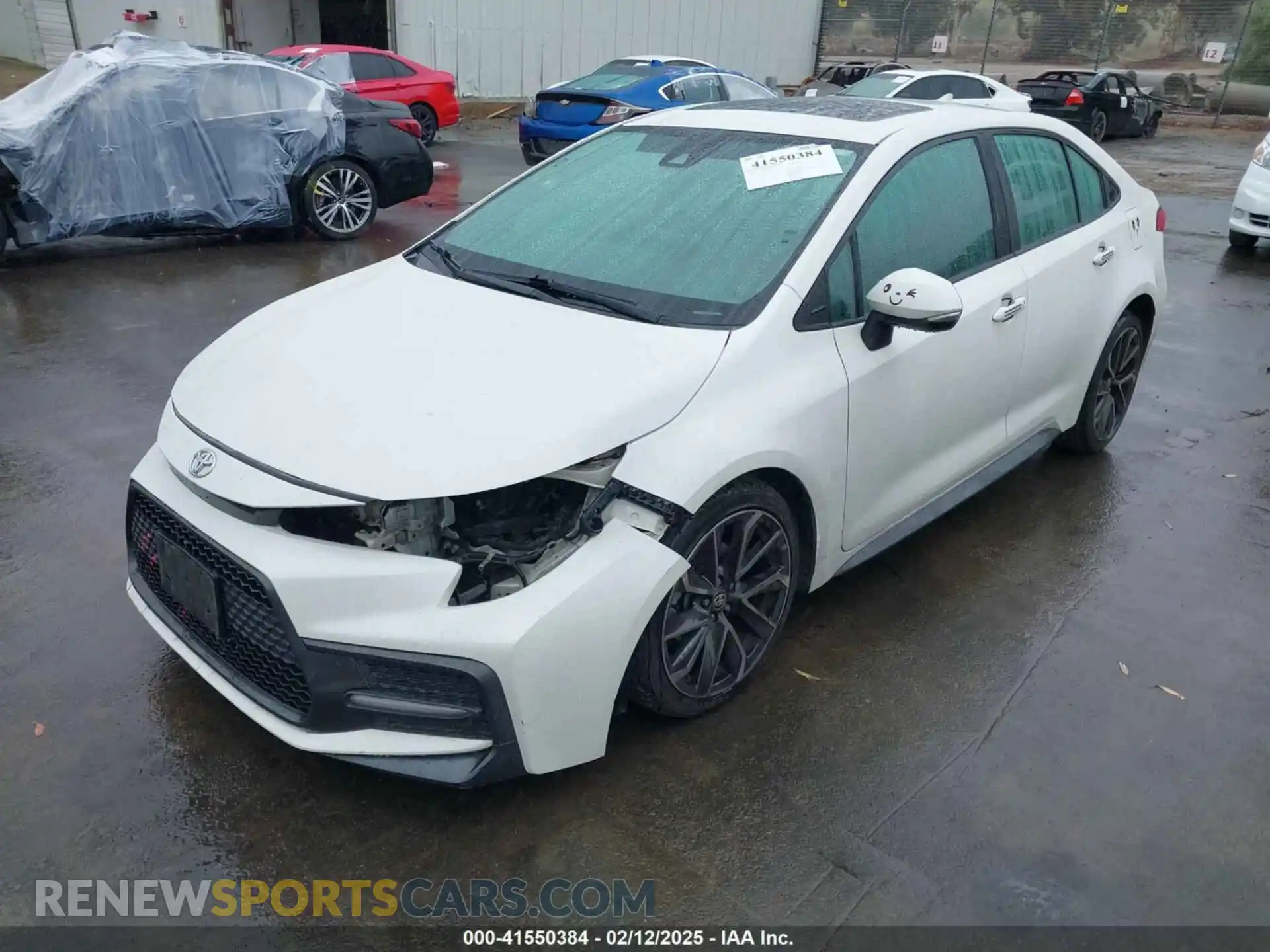 2 Photograph of a damaged car 5YFP4RCE7LP041525 TOYOTA COROLLA 2020
