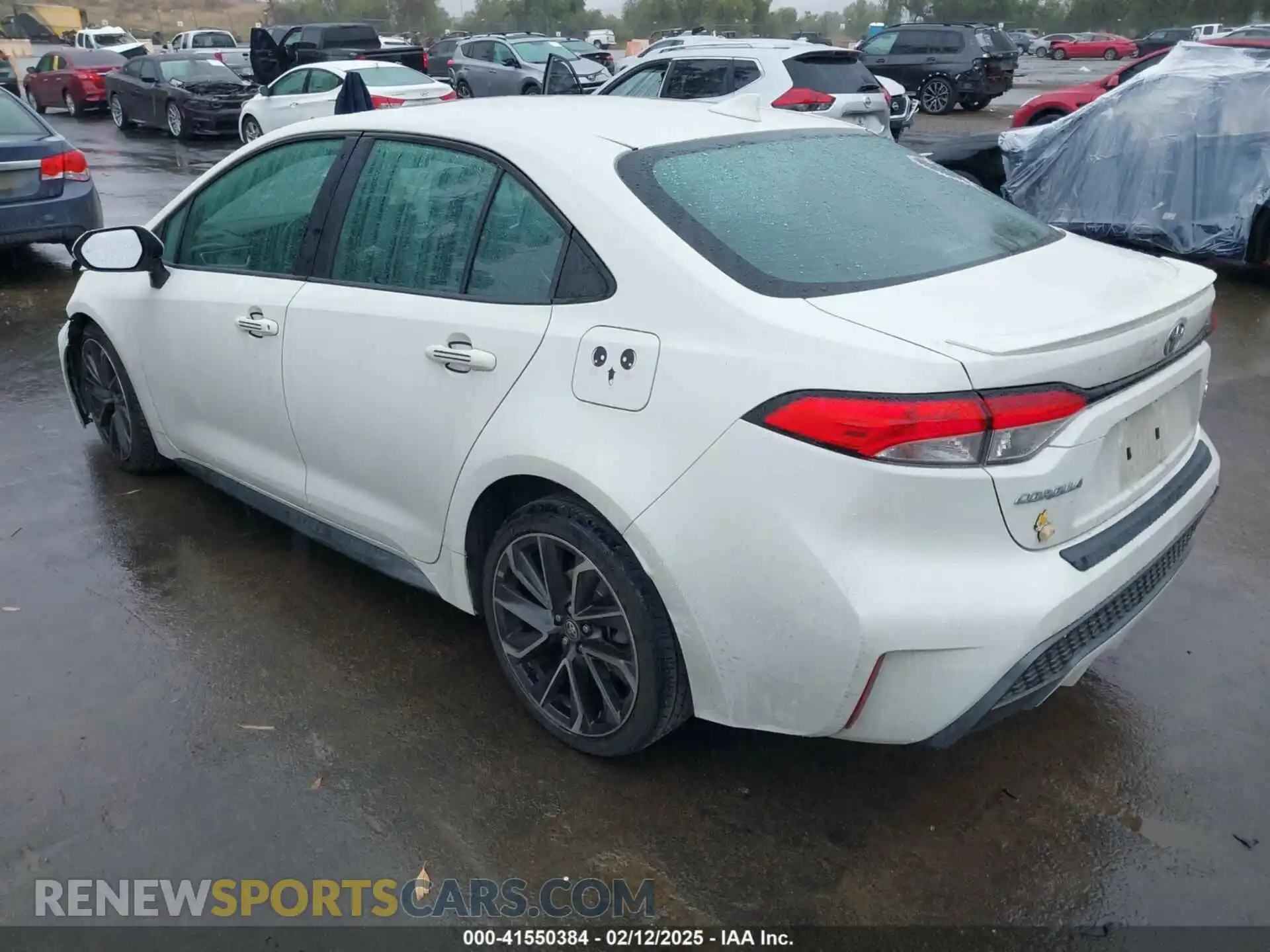 3 Photograph of a damaged car 5YFP4RCE7LP041525 TOYOTA COROLLA 2020