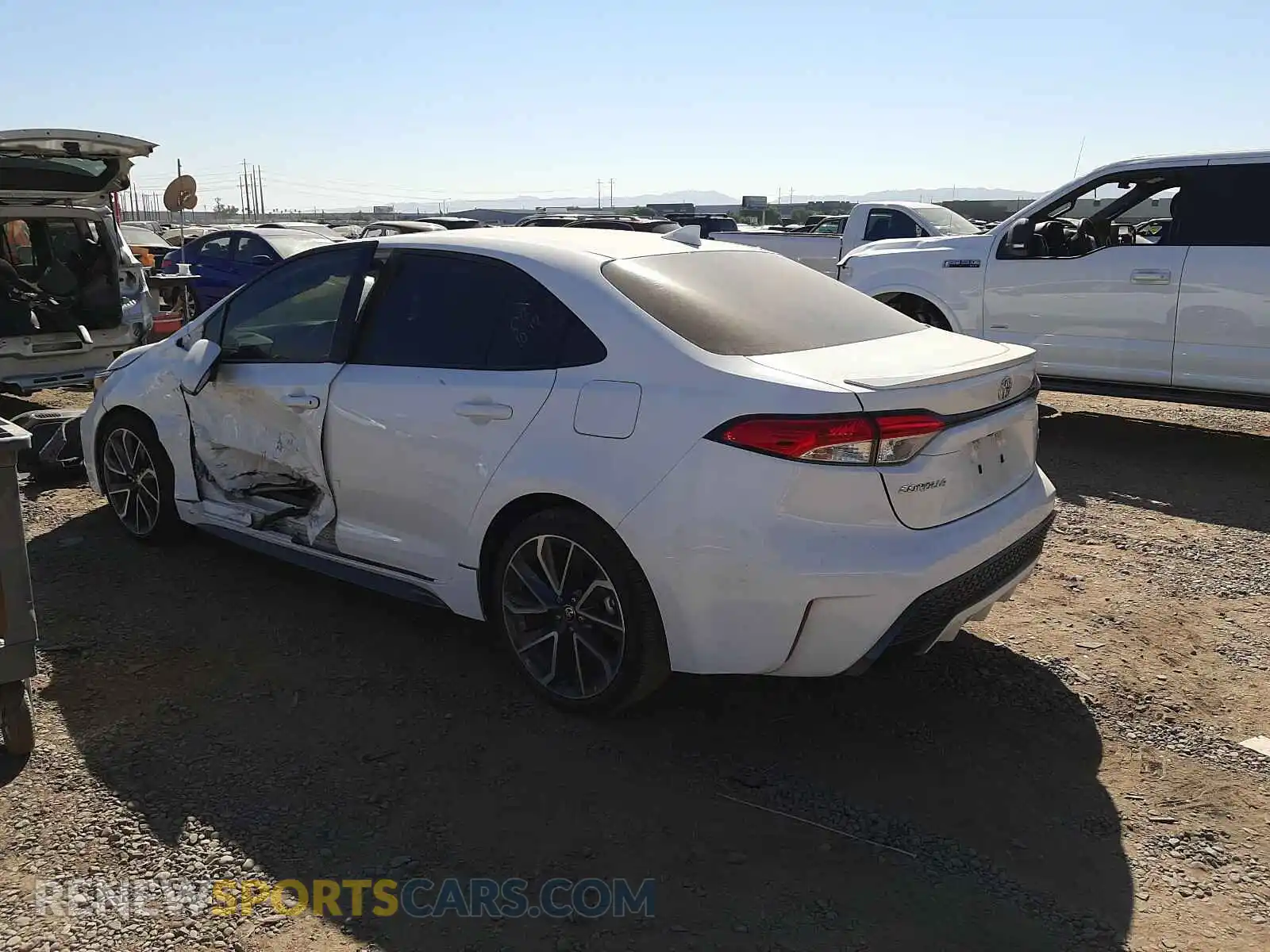 3 Photograph of a damaged car 5YFP4RCE8LP001549 TOYOTA COROLLA 2020