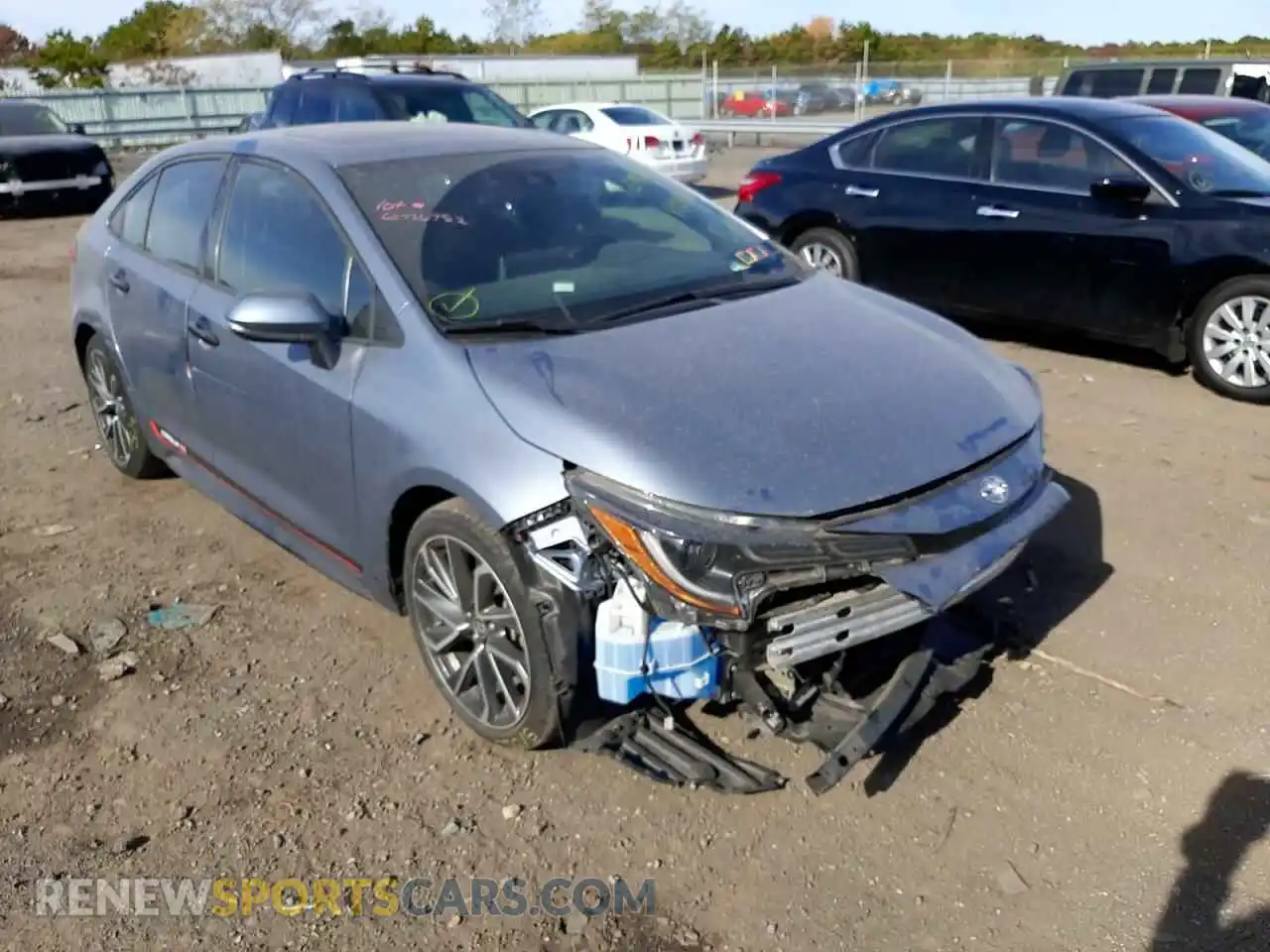 1 Photograph of a damaged car 5YFP4RCE8LP008971 TOYOTA COROLLA 2020