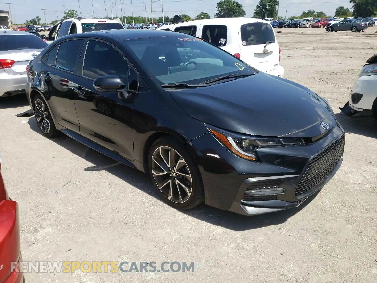 1 fotografías del automóvil dañado 5YFP4RCE8LP026581 TOYOTA COROLLA 2020