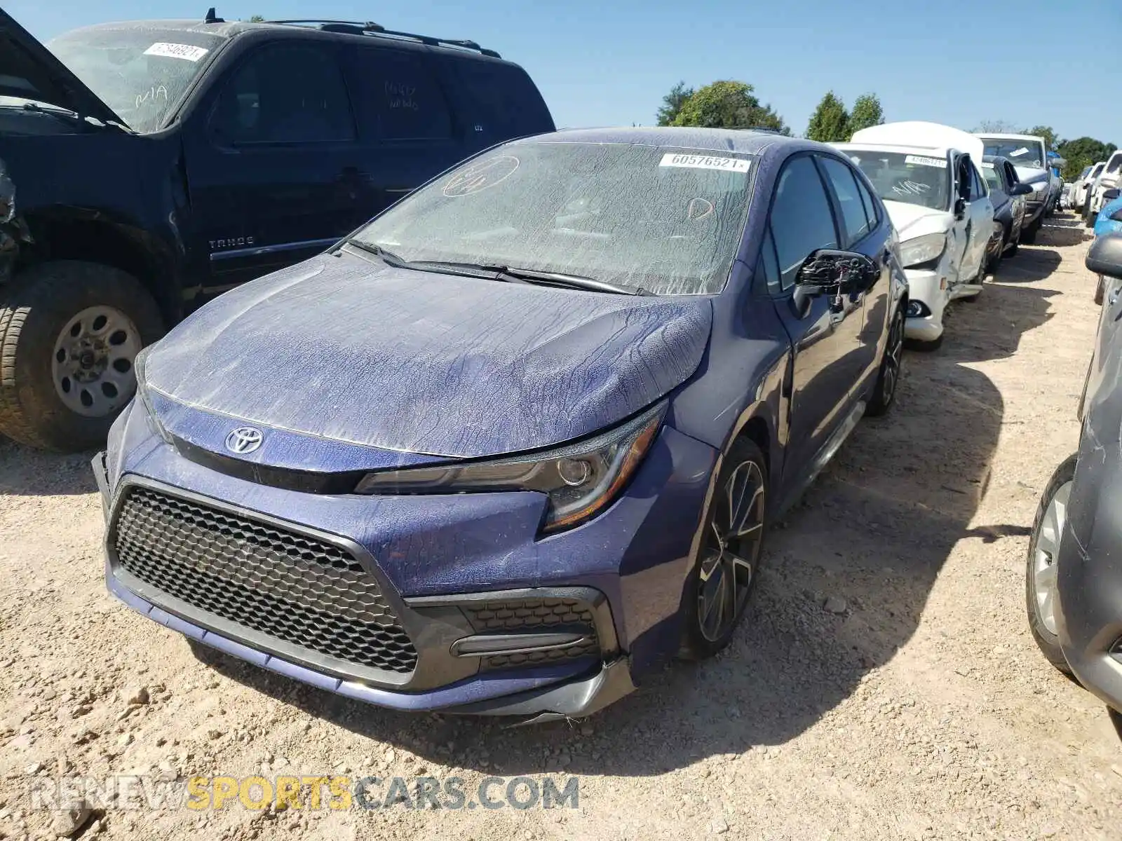 2 Photograph of a damaged car 5YFP4RCE8LP034244 TOYOTA COROLLA 2020