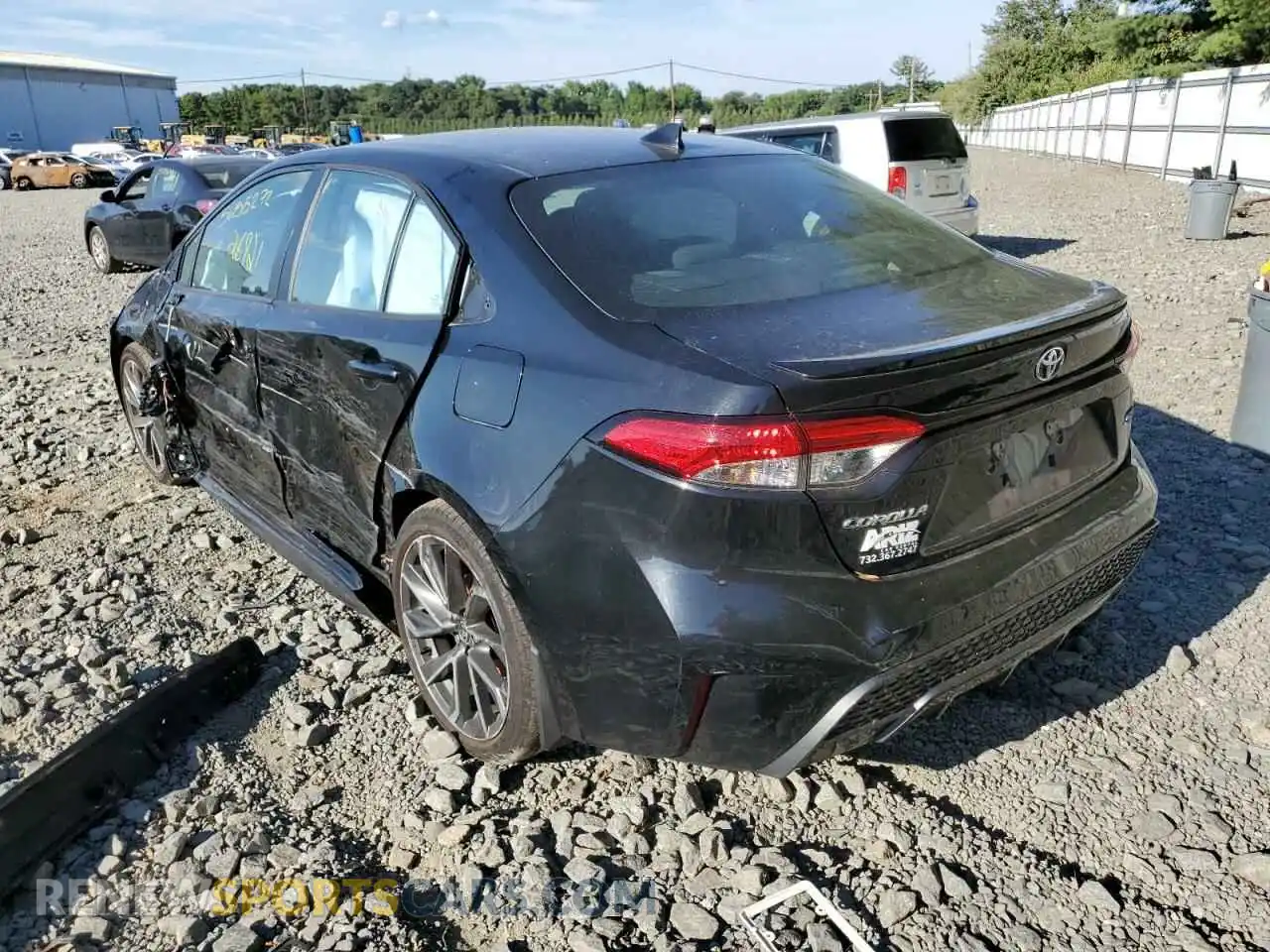 3 Photograph of a damaged car 5YFP4RCE9LP001110 TOYOTA COROLLA 2020