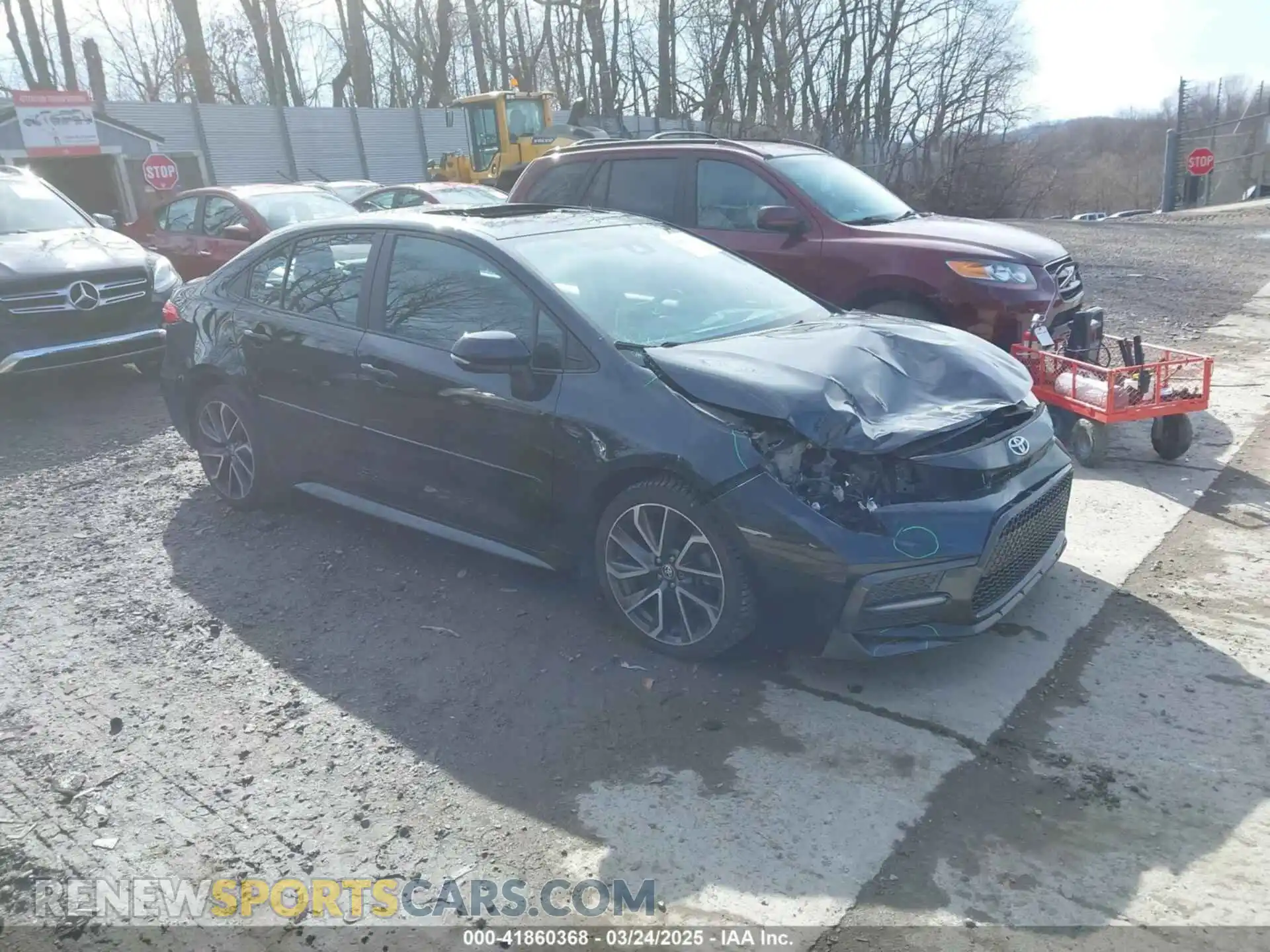 1 Photograph of a damaged car 5YFP4RCE9LP009370 TOYOTA COROLLA 2020