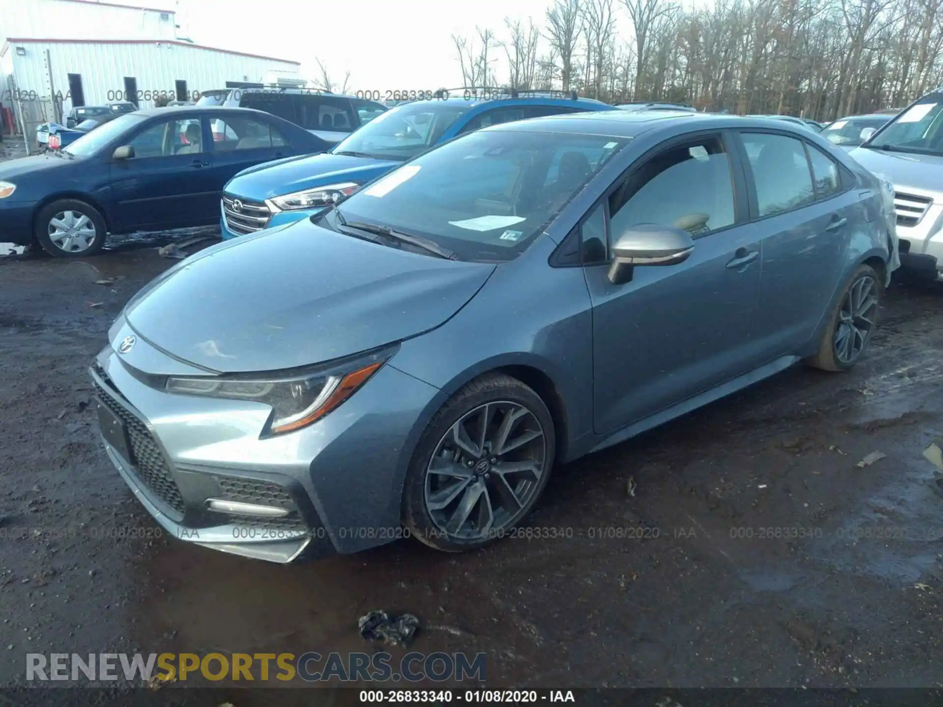 2 Photograph of a damaged car 5YFP4RCE9LP014102 TOYOTA COROLLA 2020