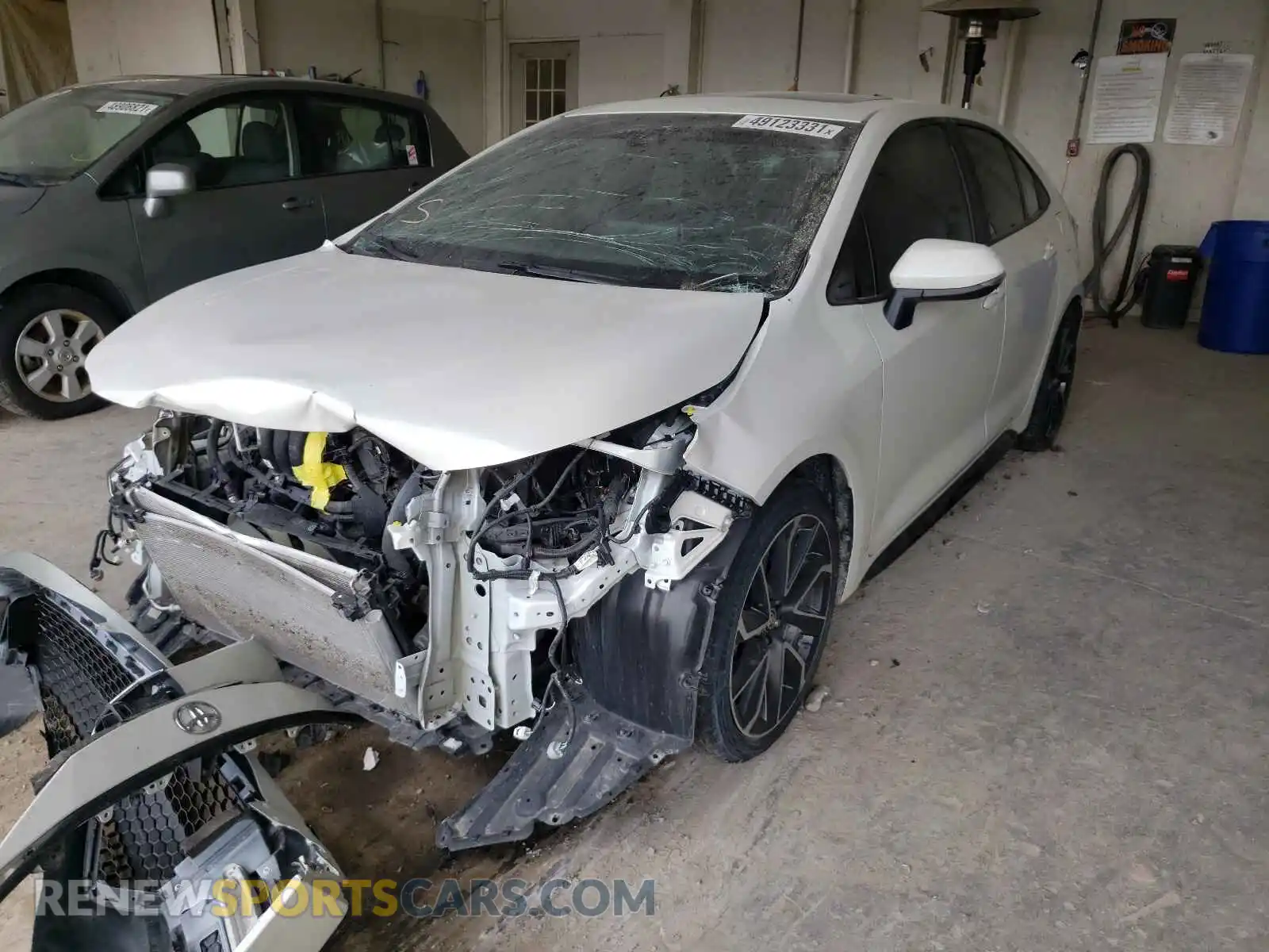 2 Photograph of a damaged car 5YFP4RCE9LP022099 TOYOTA COROLLA 2020