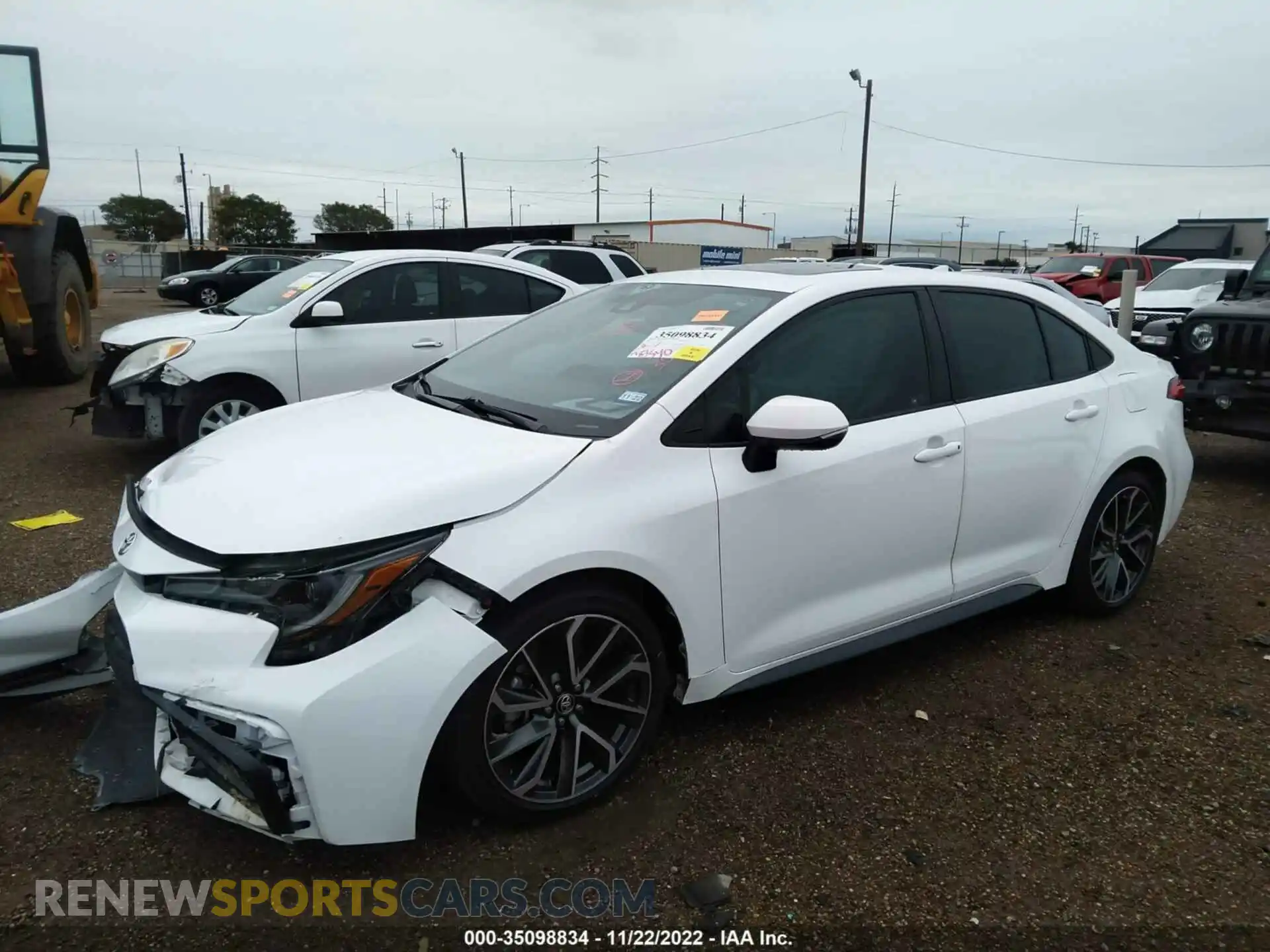 2 Photograph of a damaged car 5YFP4RCE9LP027352 TOYOTA COROLLA 2020