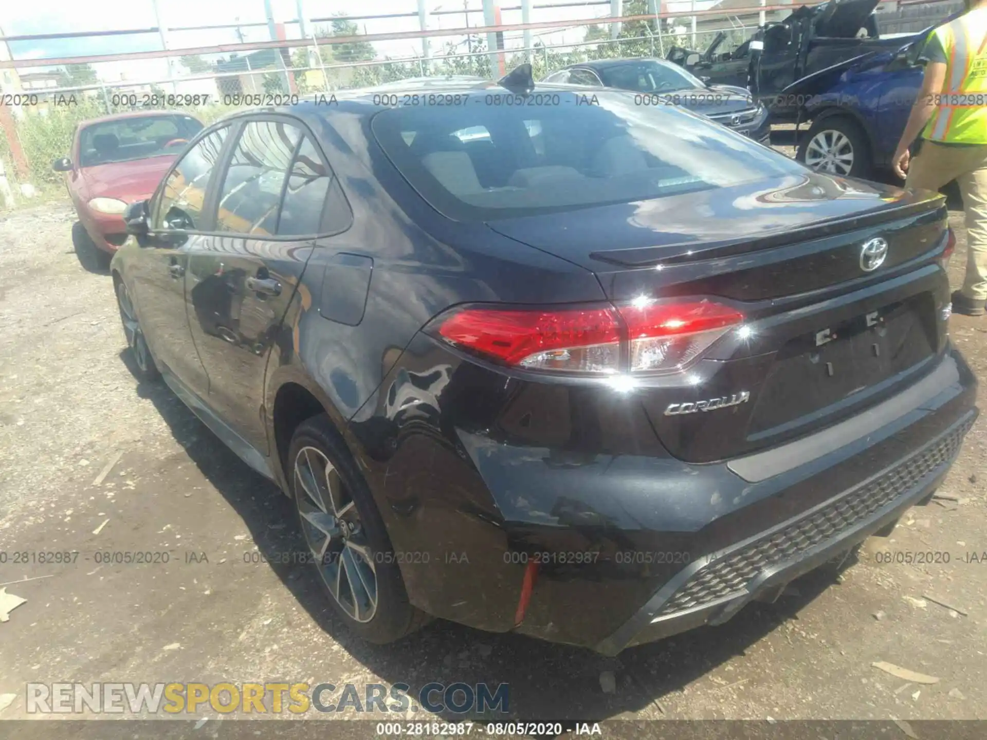 3 Photograph of a damaged car 5YFP4RCE9LP037671 TOYOTA COROLLA 2020