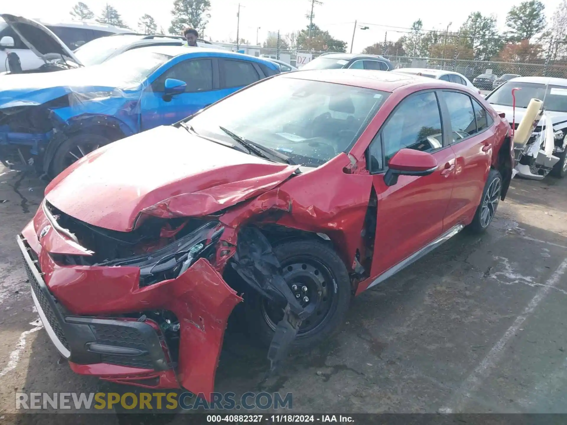 2 Photograph of a damaged car 5YFP4RCE9LP043115 TOYOTA COROLLA 2020