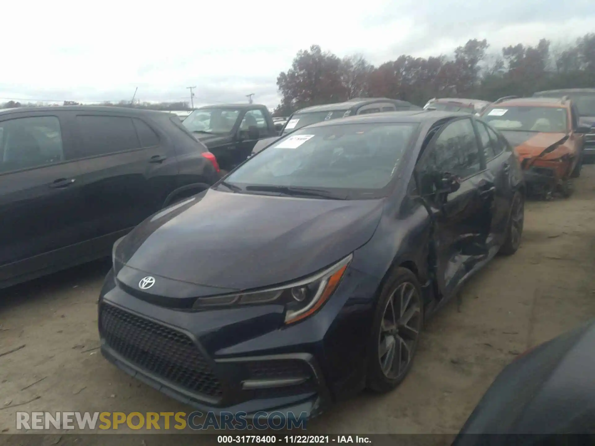 2 Photograph of a damaged car 5YFP4RCE9LP045561 TOYOTA COROLLA 2020