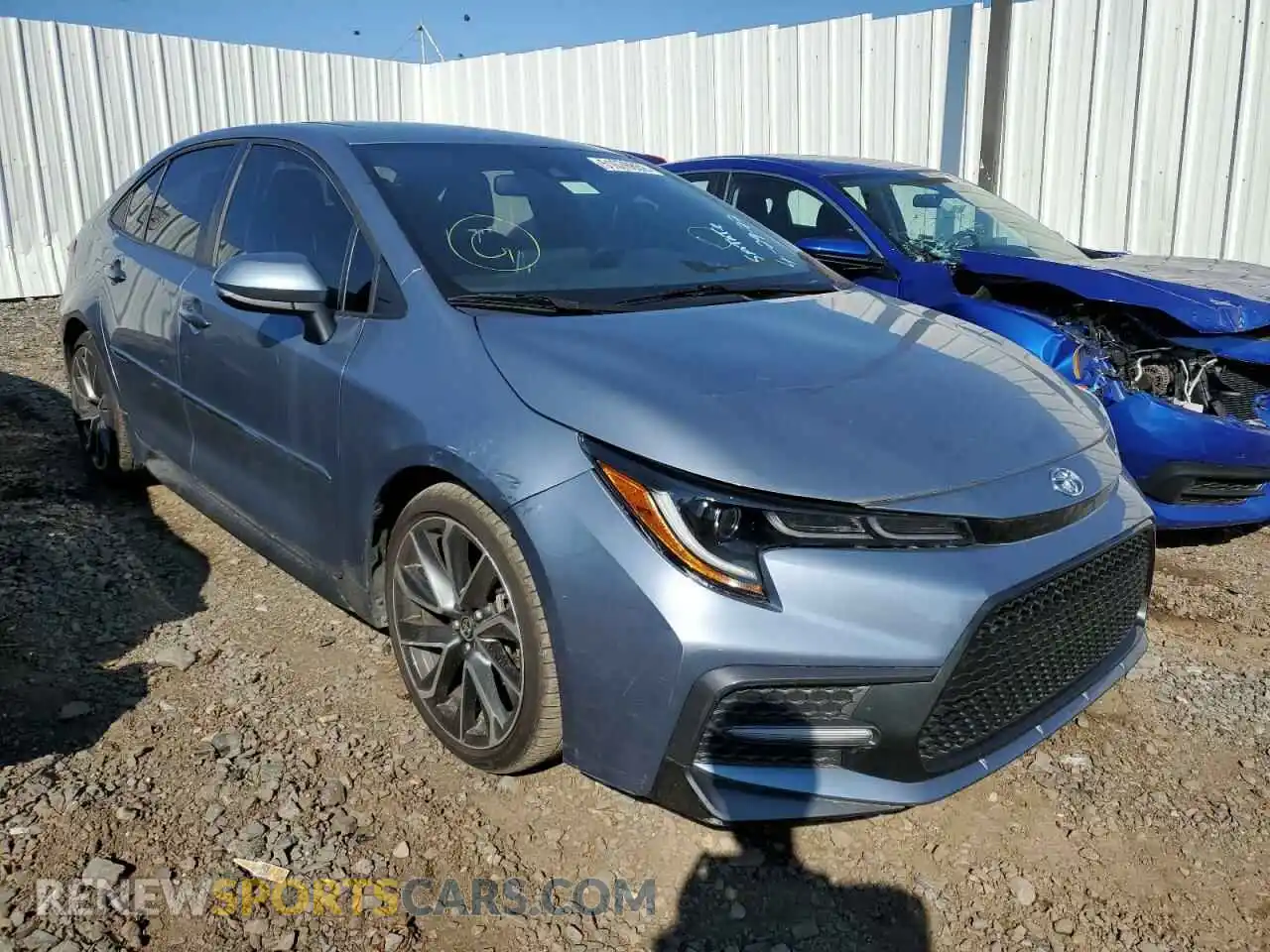 1 Photograph of a damaged car 5YFP4RCE9LP126625 TOYOTA COROLLA 2020