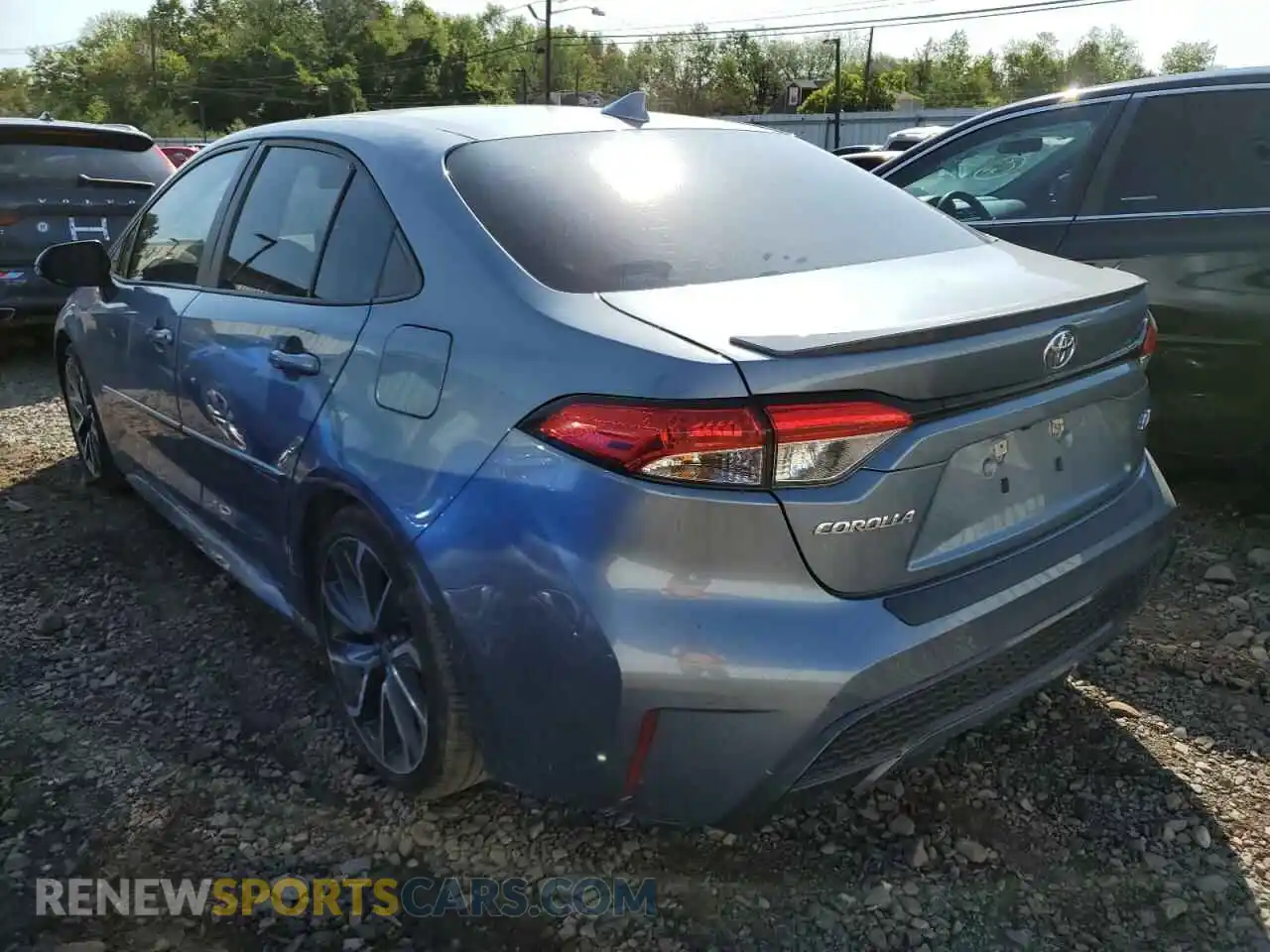 3 Photograph of a damaged car 5YFP4RCE9LP126625 TOYOTA COROLLA 2020