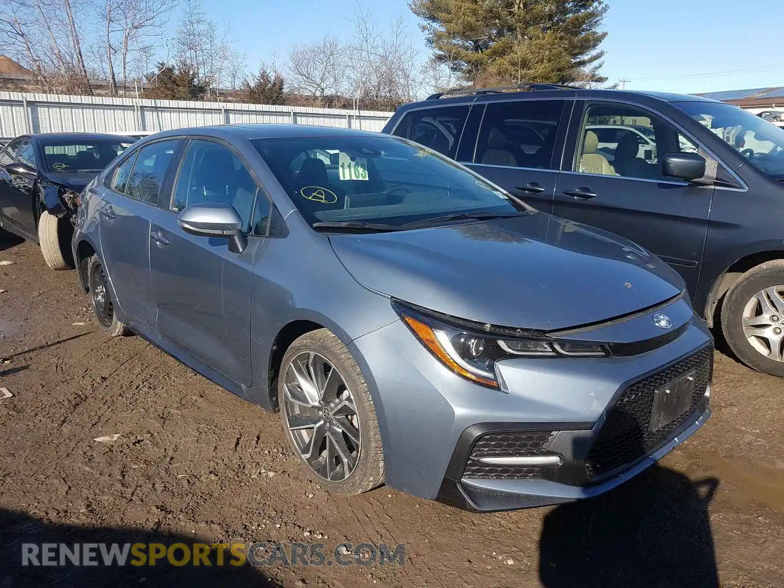 1 Photograph of a damaged car 5YFP4RCEXLP016196 TOYOTA COROLLA 2020