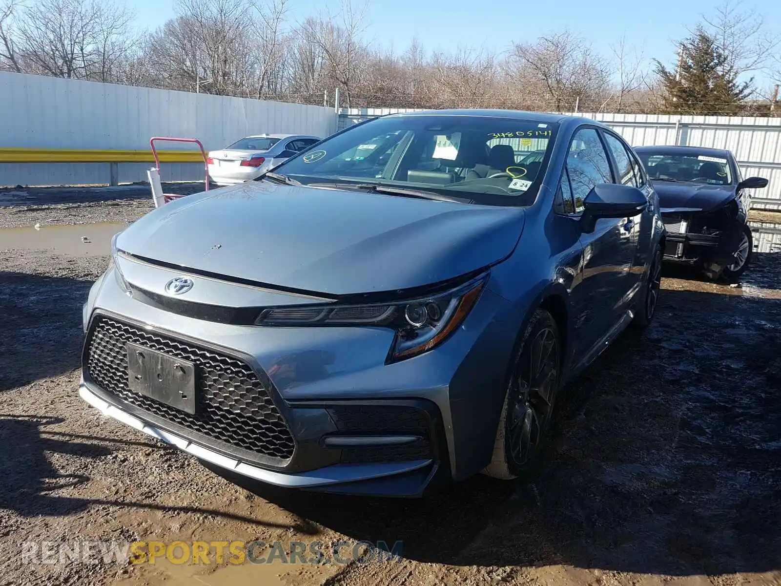 2 Photograph of a damaged car 5YFP4RCEXLP016196 TOYOTA COROLLA 2020