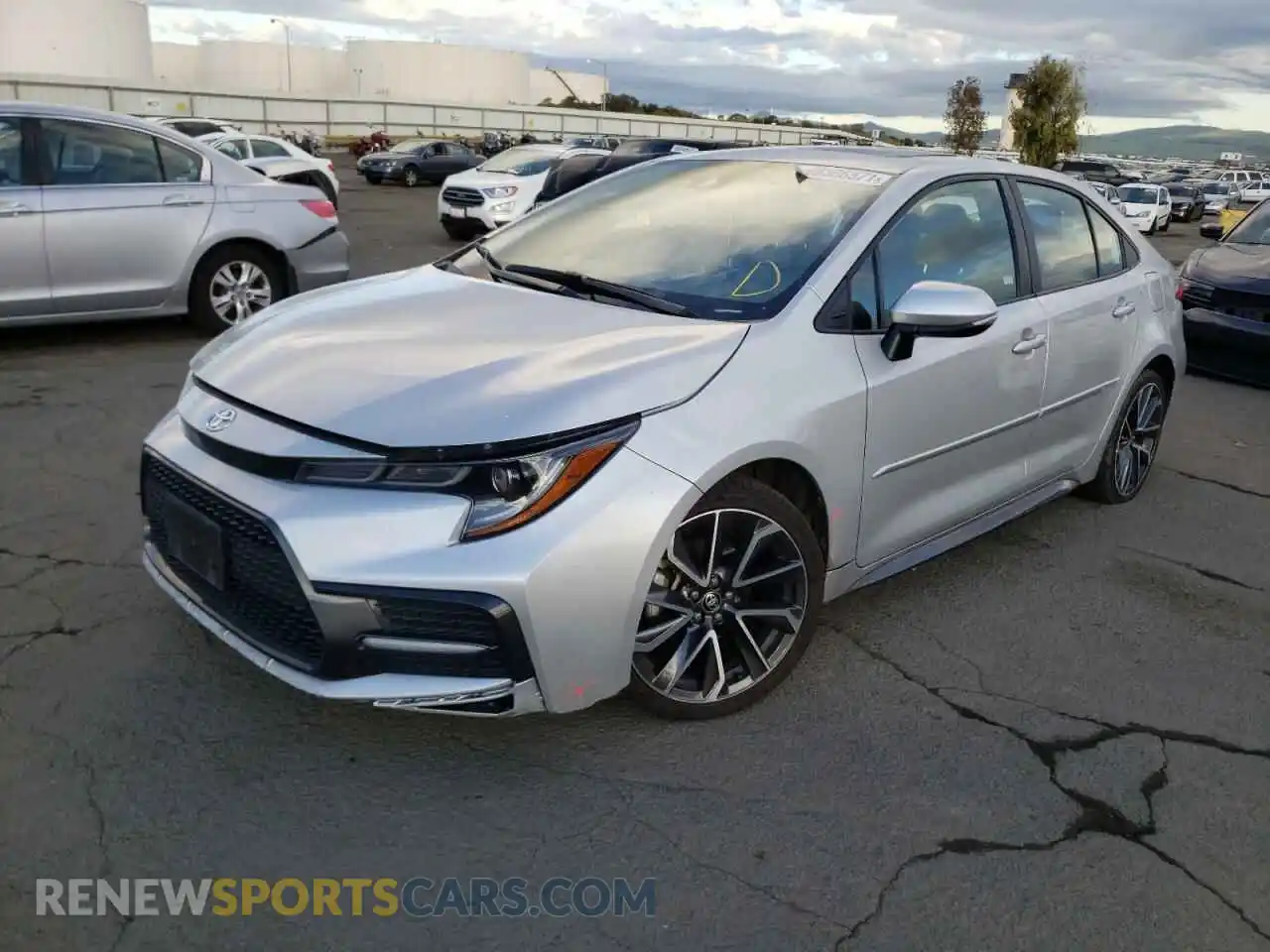 2 Photograph of a damaged car 5YFP4RCEXLP025562 TOYOTA COROLLA 2020