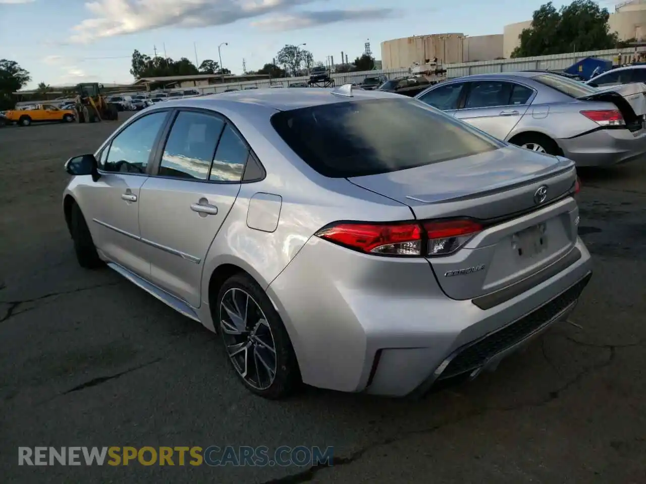 3 Photograph of a damaged car 5YFP4RCEXLP025562 TOYOTA COROLLA 2020