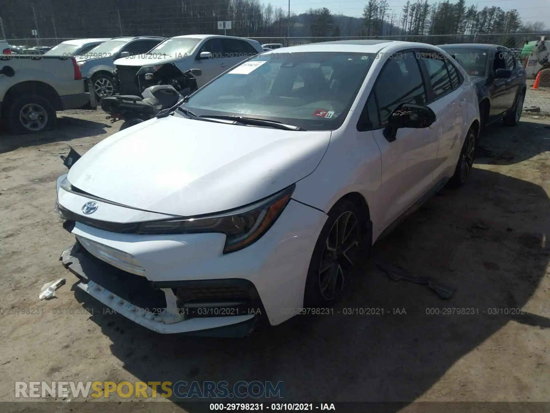 2 Photograph of a damaged car 5YFP4RCEXLP028106 TOYOTA COROLLA 2020