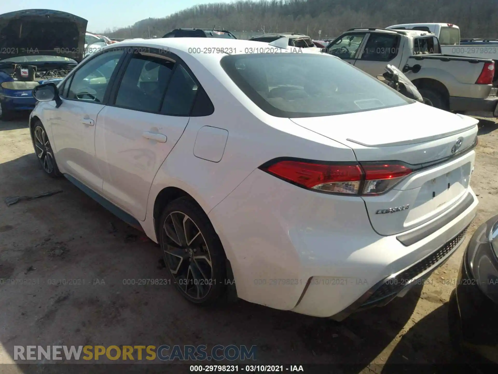 3 Photograph of a damaged car 5YFP4RCEXLP028106 TOYOTA COROLLA 2020