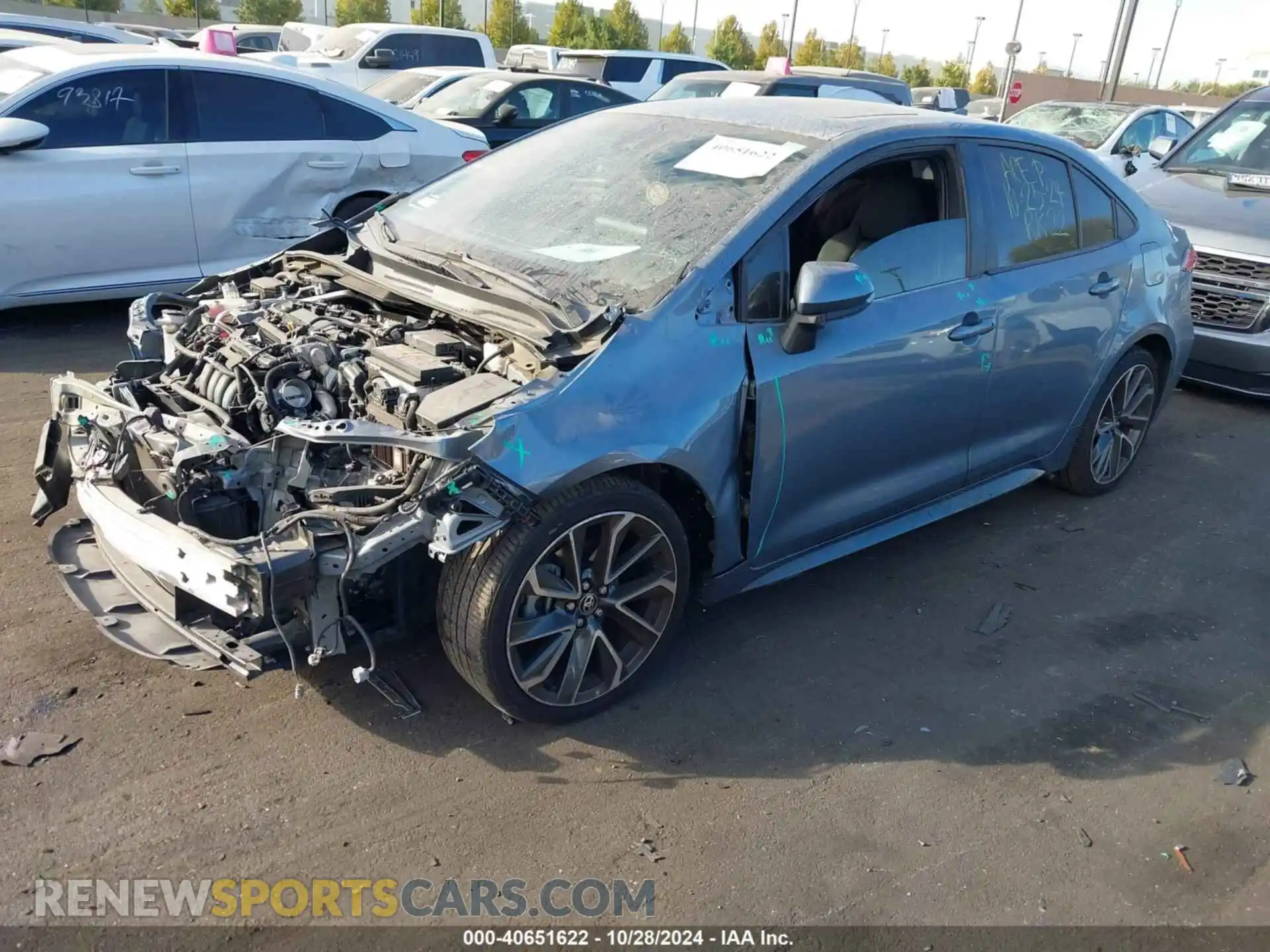 2 Photograph of a damaged car 5YFP4RCEXLP028798 TOYOTA COROLLA 2020