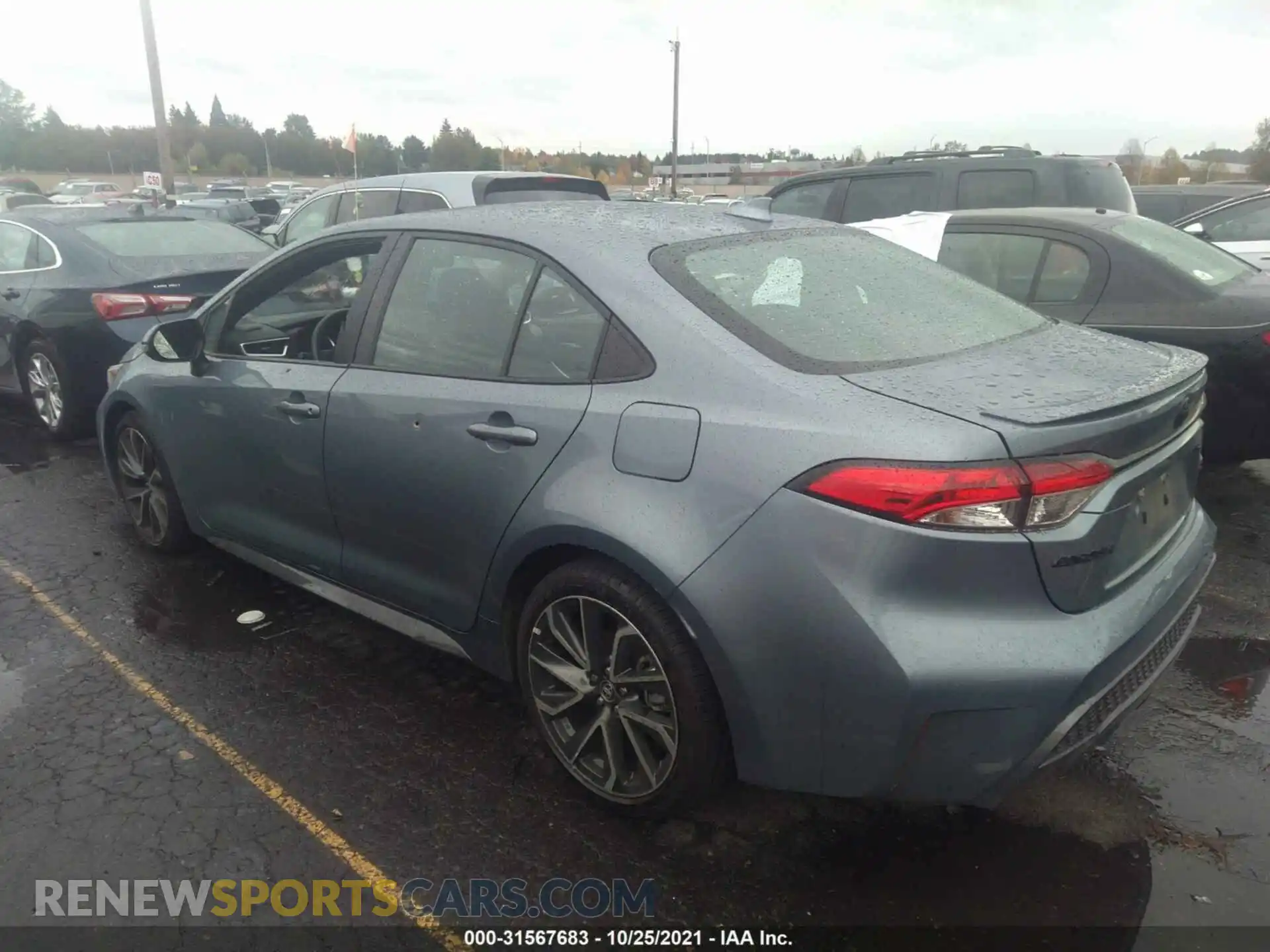 3 Photograph of a damaged car 5YFP4RCEXLP050154 TOYOTA COROLLA 2020