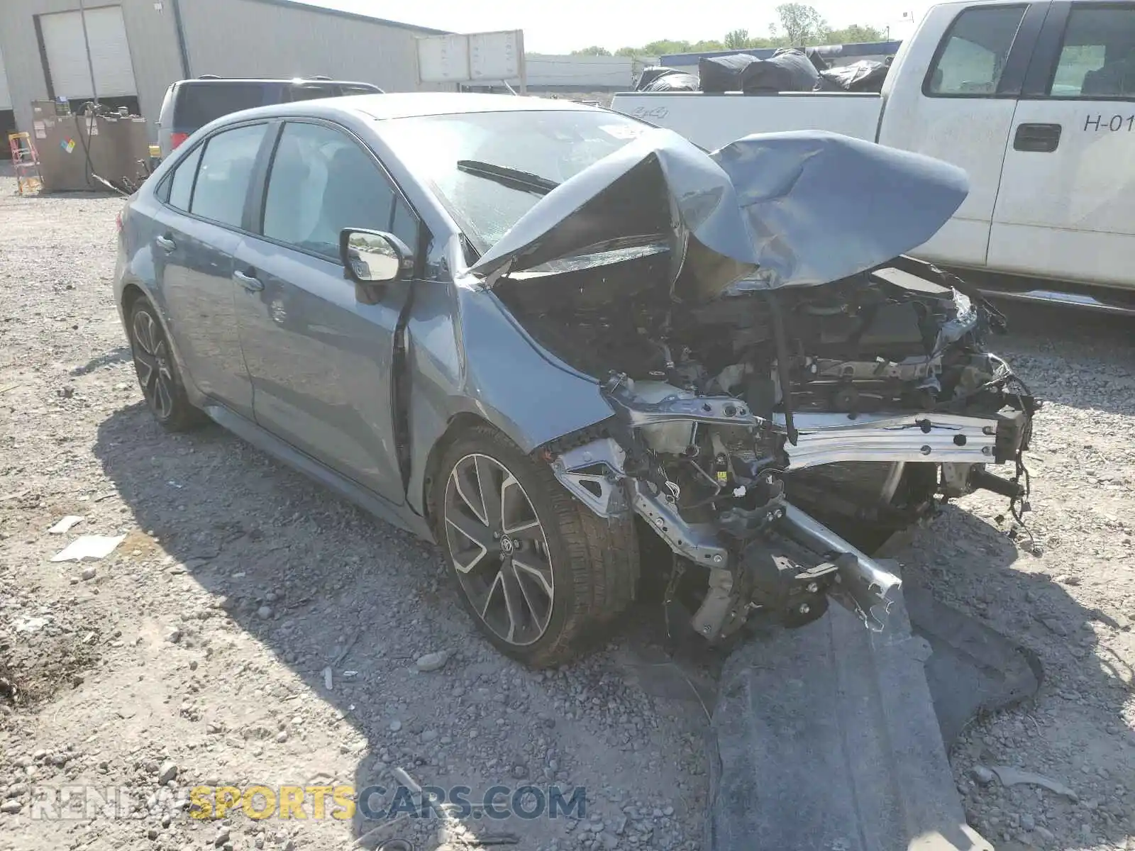 1 Photograph of a damaged car 5YFS4RCE0LP006478 TOYOTA COROLLA 2020