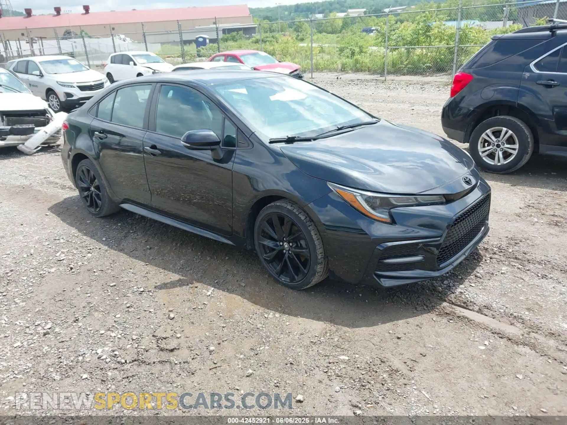 1 Photograph of a damaged car 5YFS4RCE0LP033826 TOYOTA COROLLA 2020