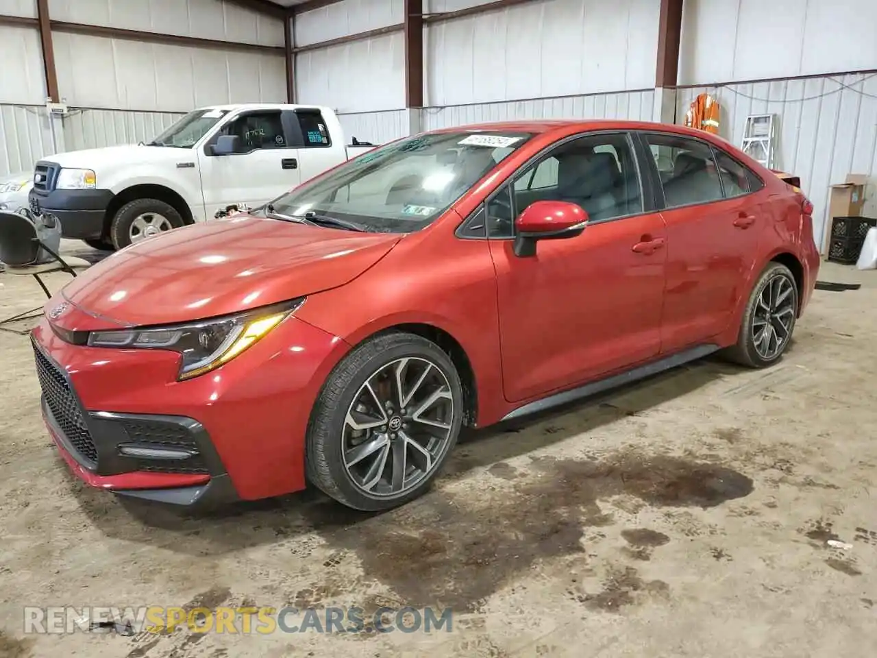 1 Photograph of a damaged car 5YFS4RCE0LP034894 TOYOTA COROLLA 2020